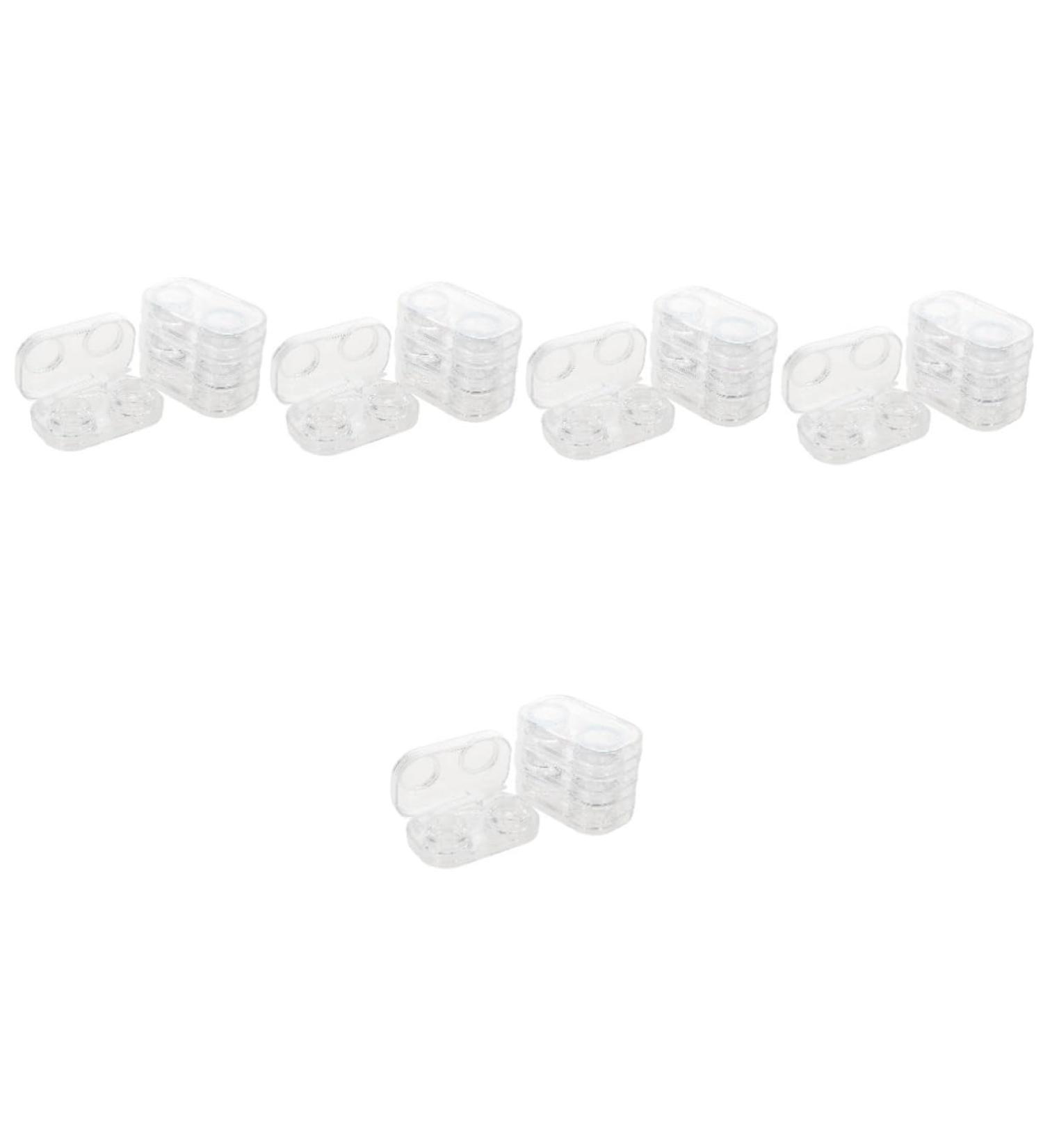 Partykindom 20-Piece Contact Lens Kit - Organizer Case & Tank Glasses Box for Easy Storage - Buy Online on GoSupps.com