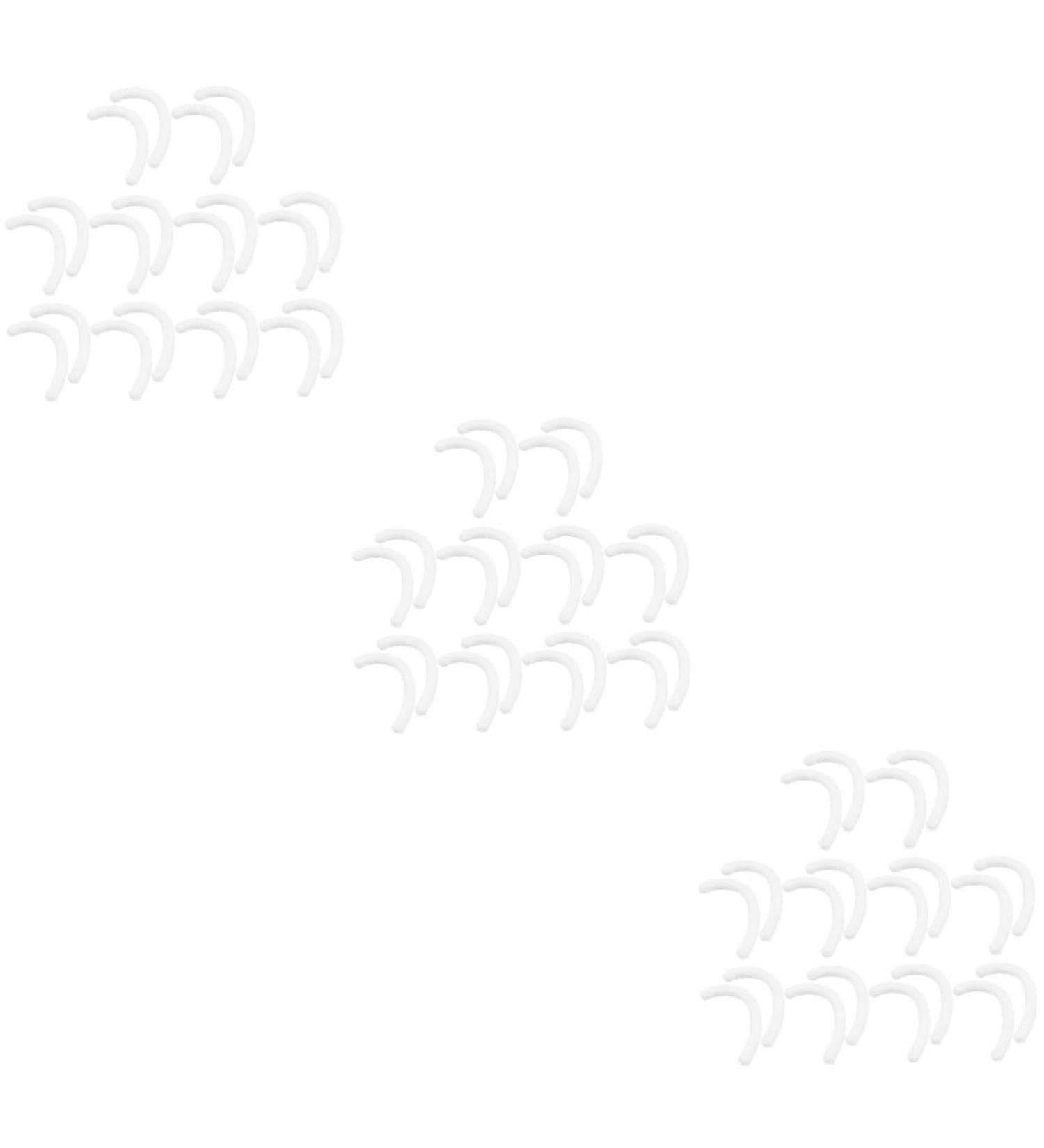 Minkissy 30 Pairs Anti-Snag Ear Mask Earrings - Children's Ear Protectors with Hooks for Face Masks - Securely Connect Mask Ear Loops - Buy Online on GoSupps.com