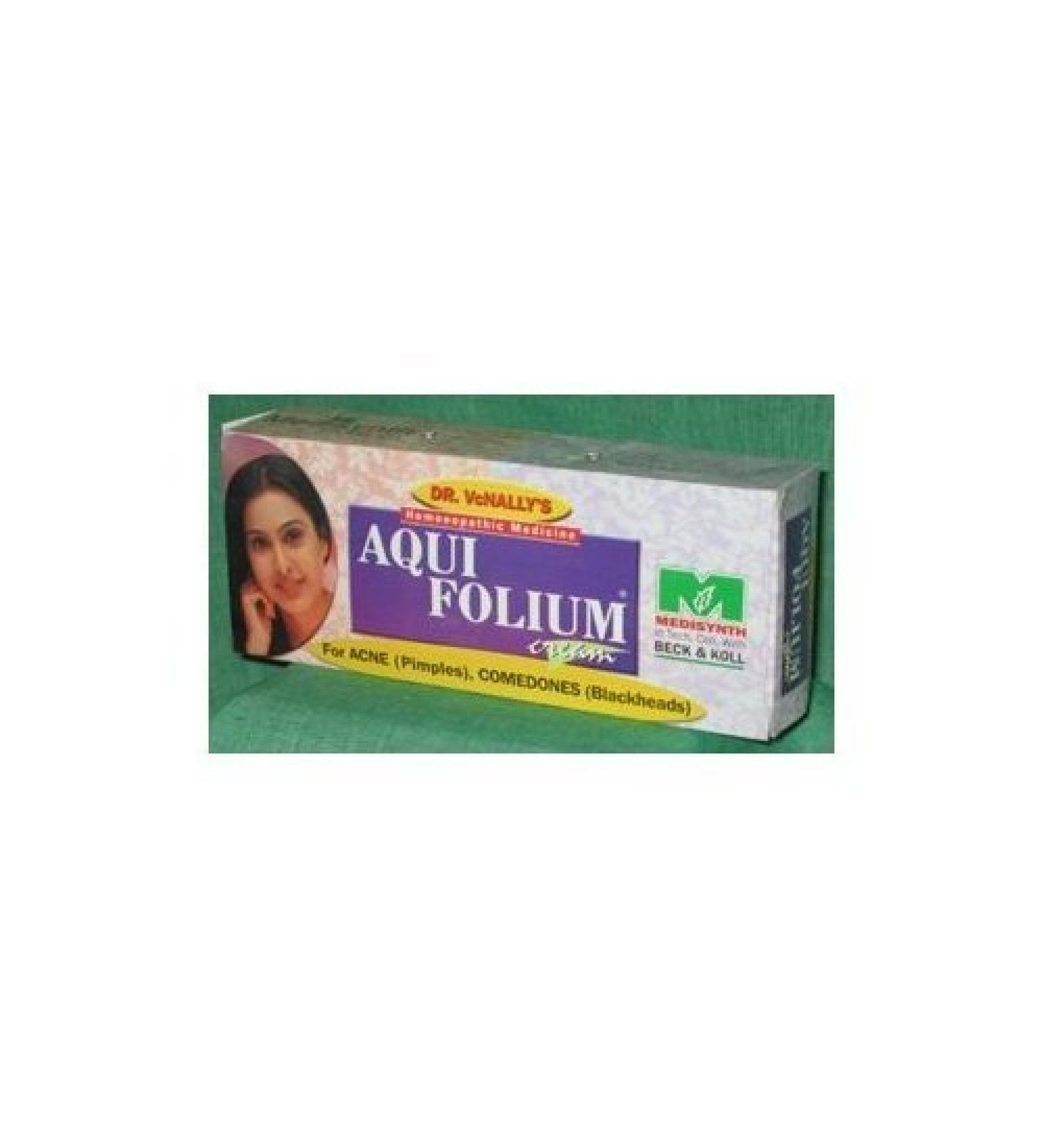 Aqui-Folium Cream 2 x 20 g (Dr. VcNally's) by Medisynth