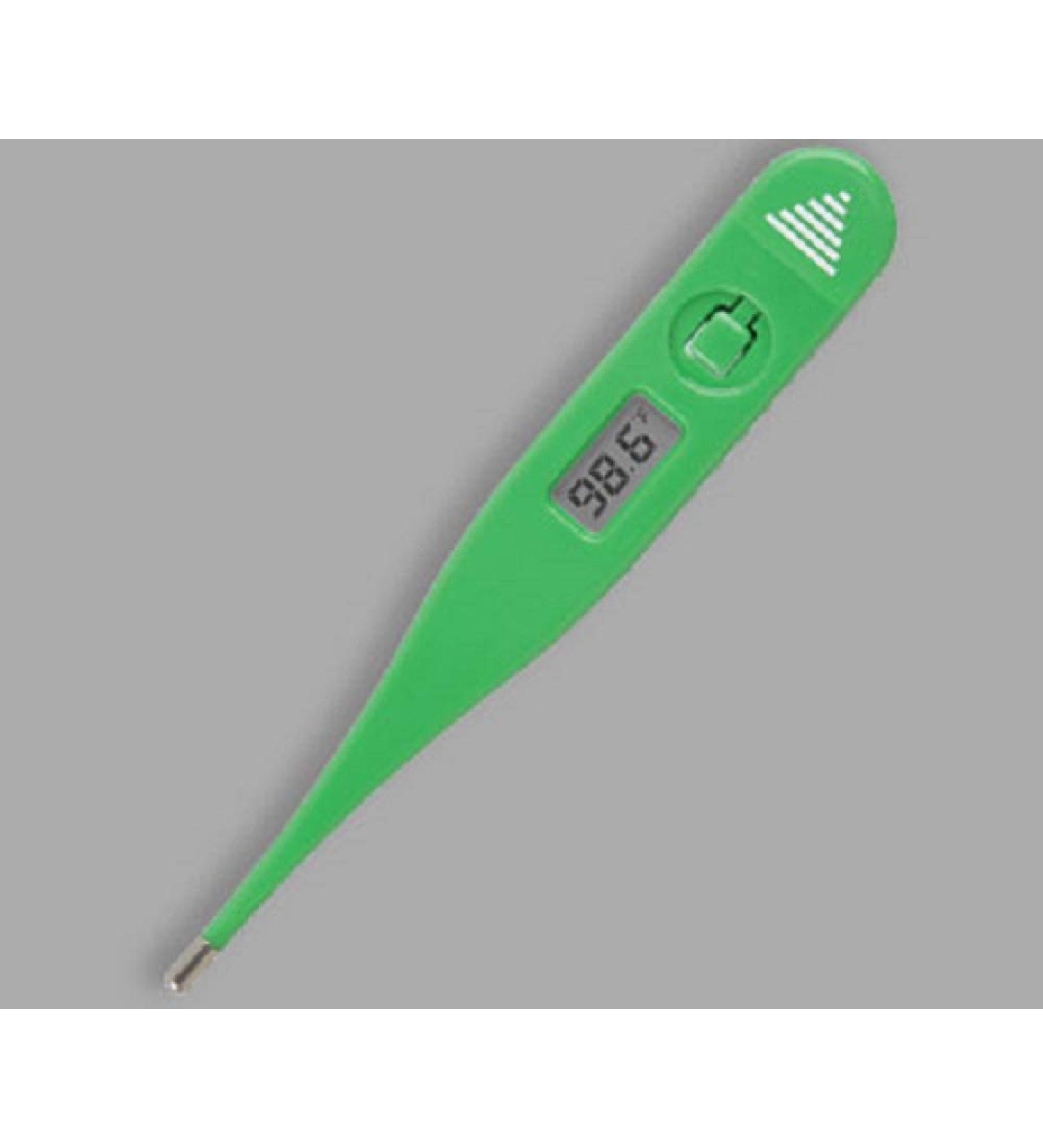 60-Second Digital Thermometer Oral Rectal Underarm (Green)