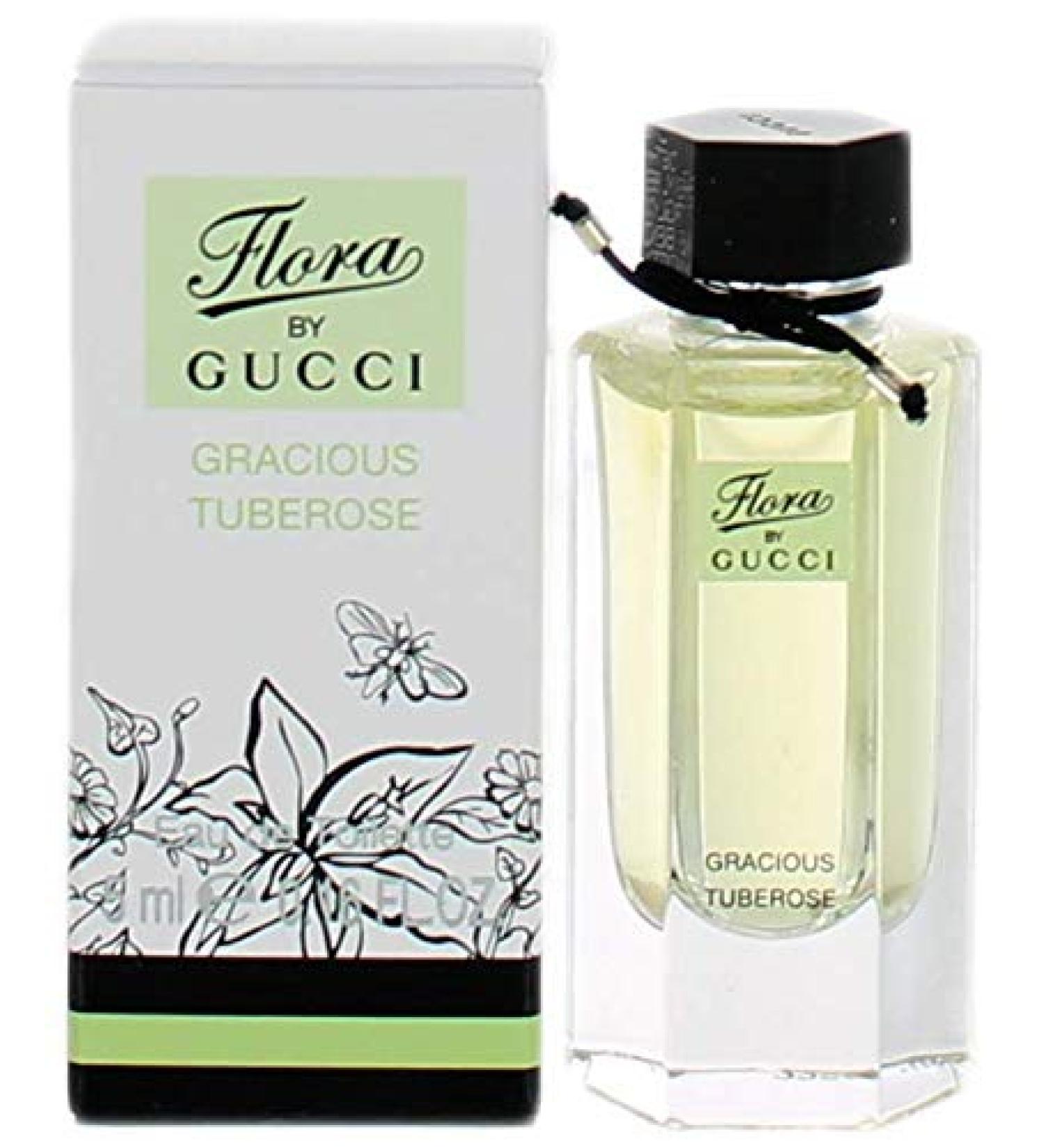 Gucci Flora Gracious Tuberose Eau de Toilette Perfume (0.16 oz) Mini