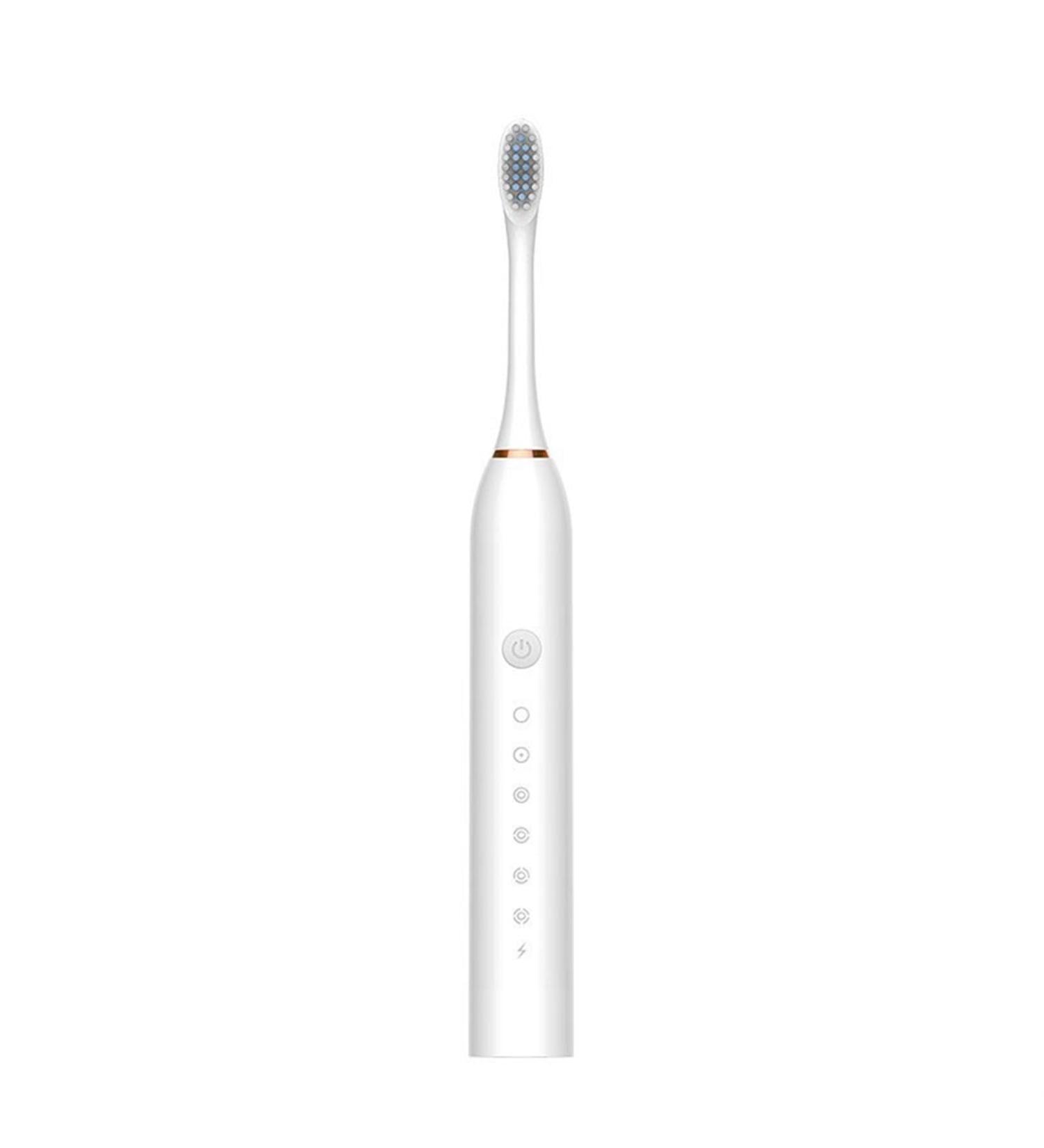 Ultra White Electric Toothbrush - 40 000 VPM 4 Brush Heads Mouthwash & Toothpaste - International Shipping Available - Buy Online on GoSupps.com