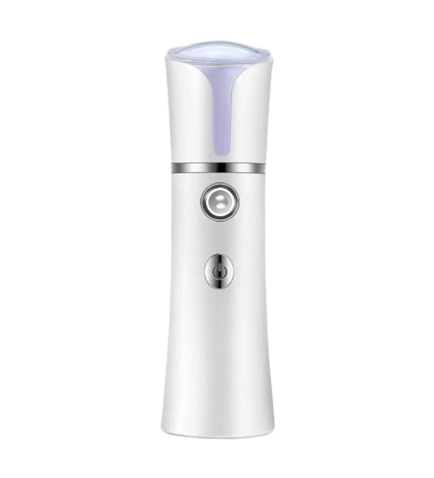 Mikinona 1pc Facial Mister Sprayer Skin Care Humidifier Portable Humidifer Spray Humidifier White 14.1x4cm White - Buy Online on GoSupps.com