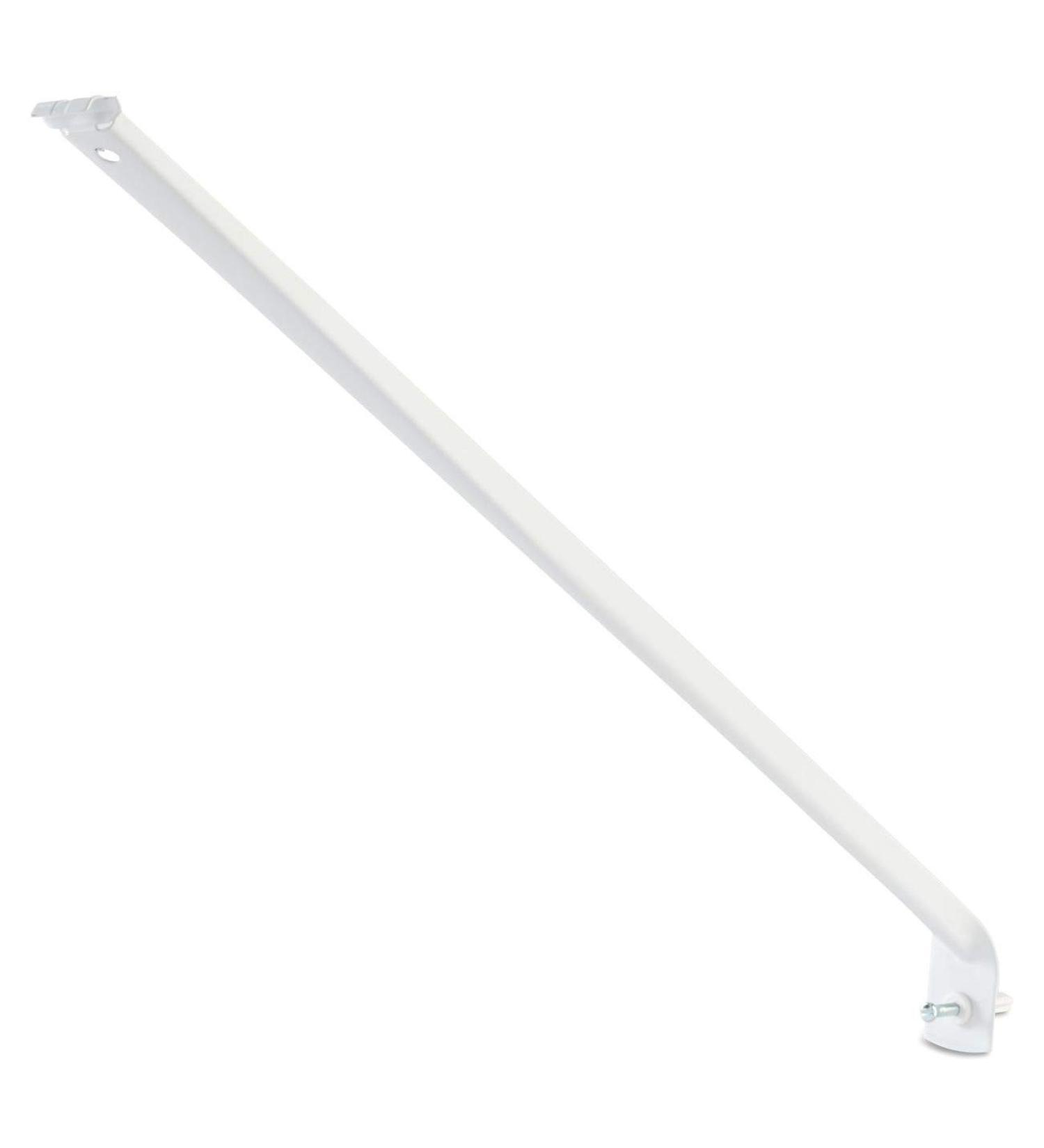 Rubbermaid 12in Support Brace-WHT