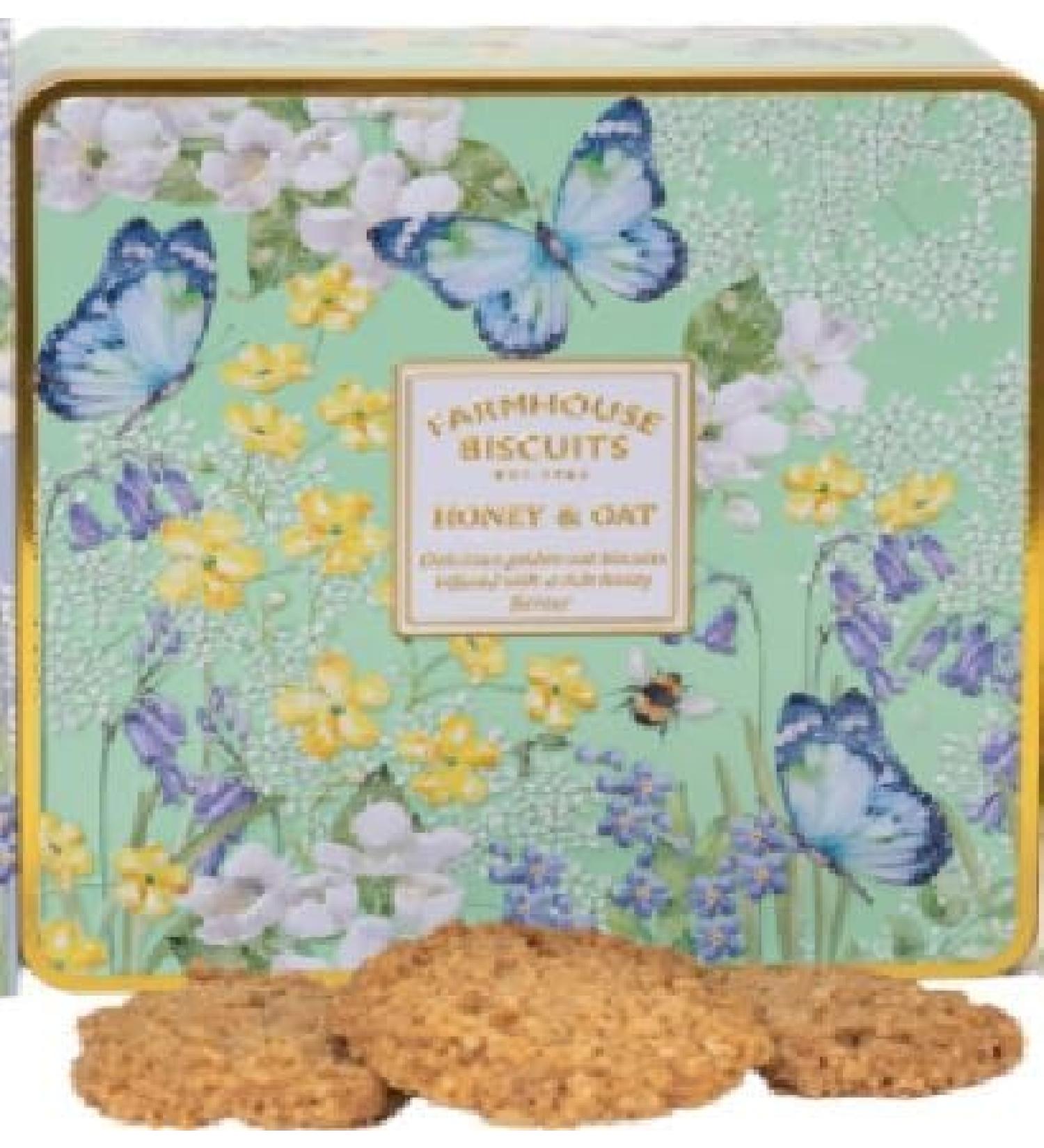 Zamfoods Farmhouse Honey & Oat Finest Traditionally made Biscuits Gift - 250g - Buy Online on GoSupps.com