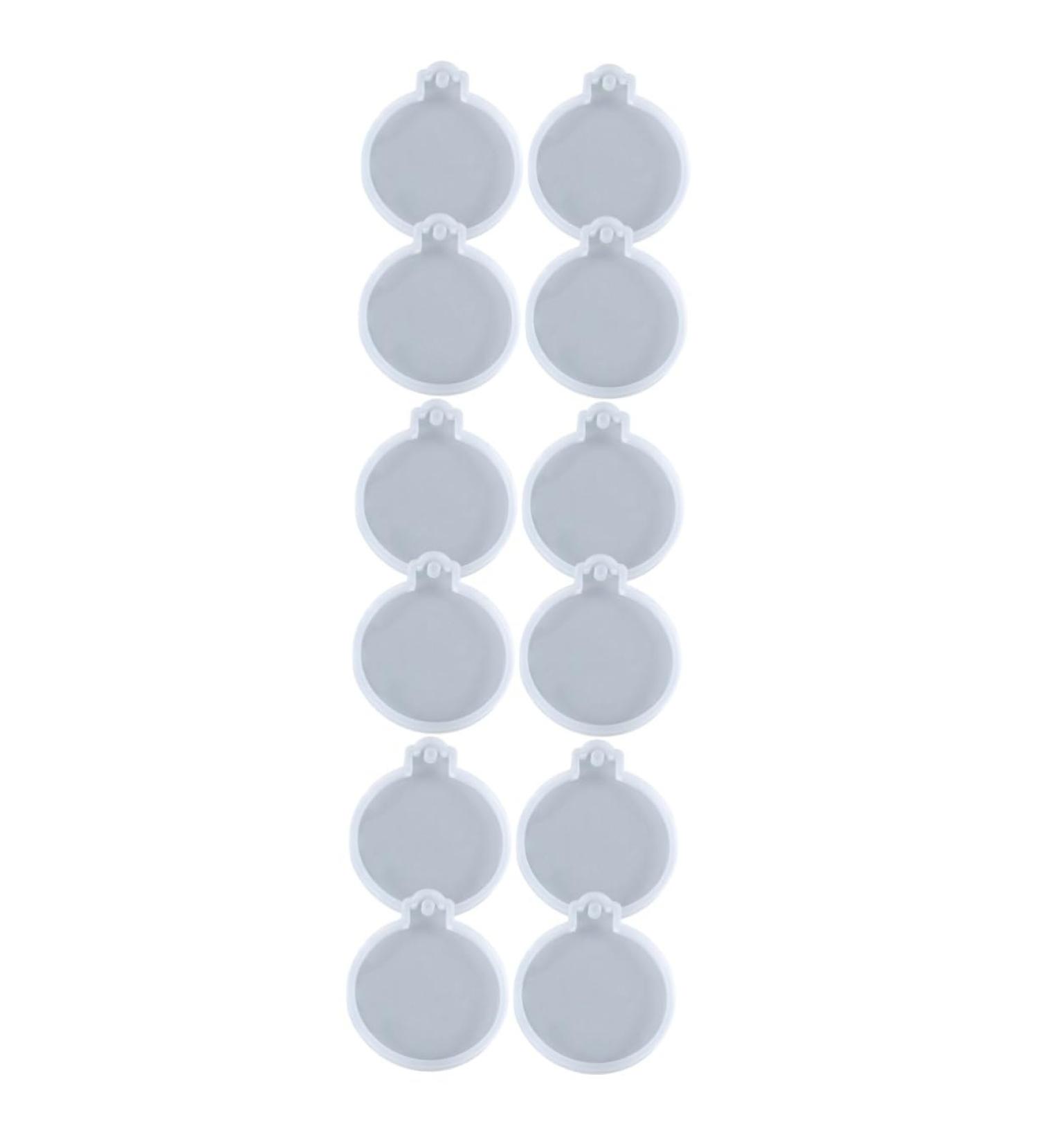 COHEALI 12 Pcs Christmas Hanging Tag Dies Christmas Crafts Resin Mold Silicone Mold Diy Tool Large Plaque As Shownx3pcs 8.2X6.9cmx3pcs - Buy Online on GoSupps.com