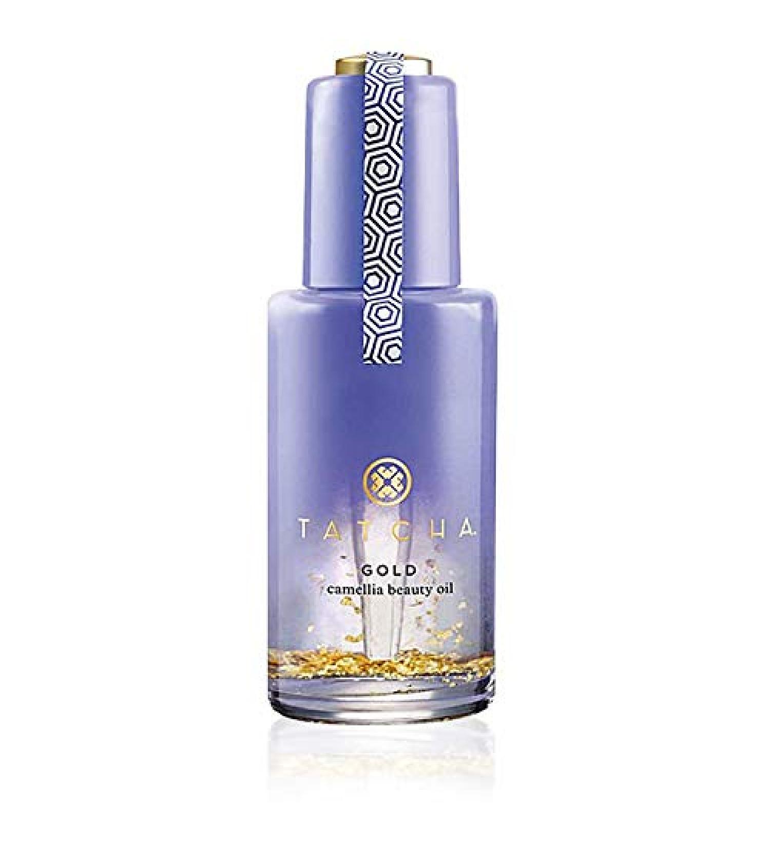 TATCHA Gold Camellia Beauty Oil 30ml - Moisturizing Face, Body & Hair Oil with 23K Gold Flakes - Buy Online on GoSupps.com