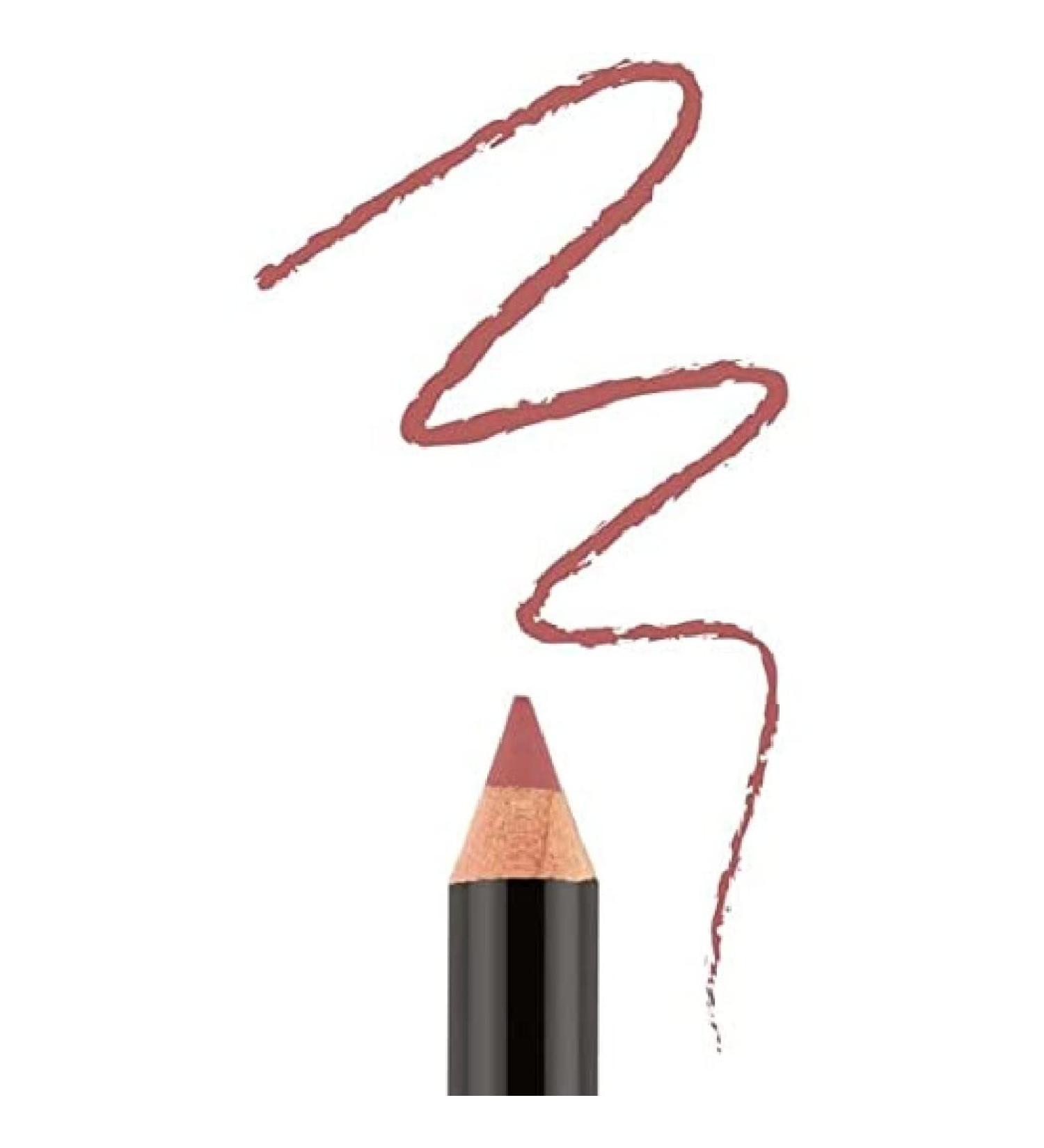 BODYOGRAPHY:Cream Lip Pencil (Heatherberry): Rose Nude Waterproof & Pigment-Rich Salon Makeup w/ Coconut Oil  Vitamin E | Gluten-Free  Cruelty-Free  Paraben-Free