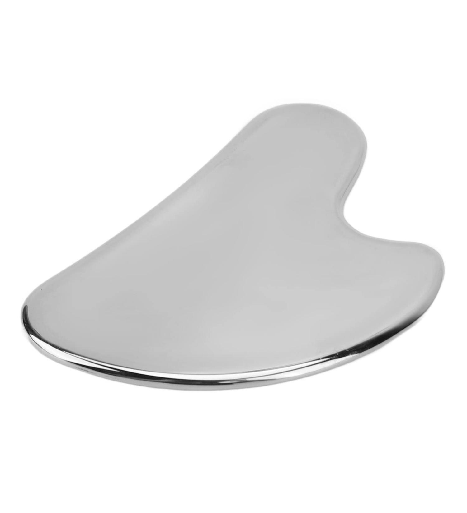 Premium Stainless Steel Gua Sha Tool for Face & Body - Anti-Aging Massage for Neck Back & Shoulders - Buy Online on GoSupps.com