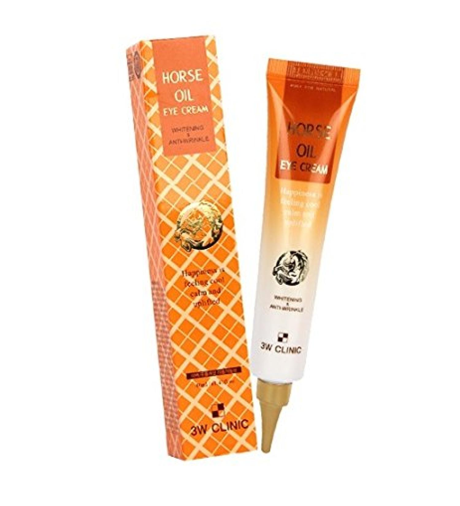 3W Clinic Horse Oil Eye Cream Whitening 40ml