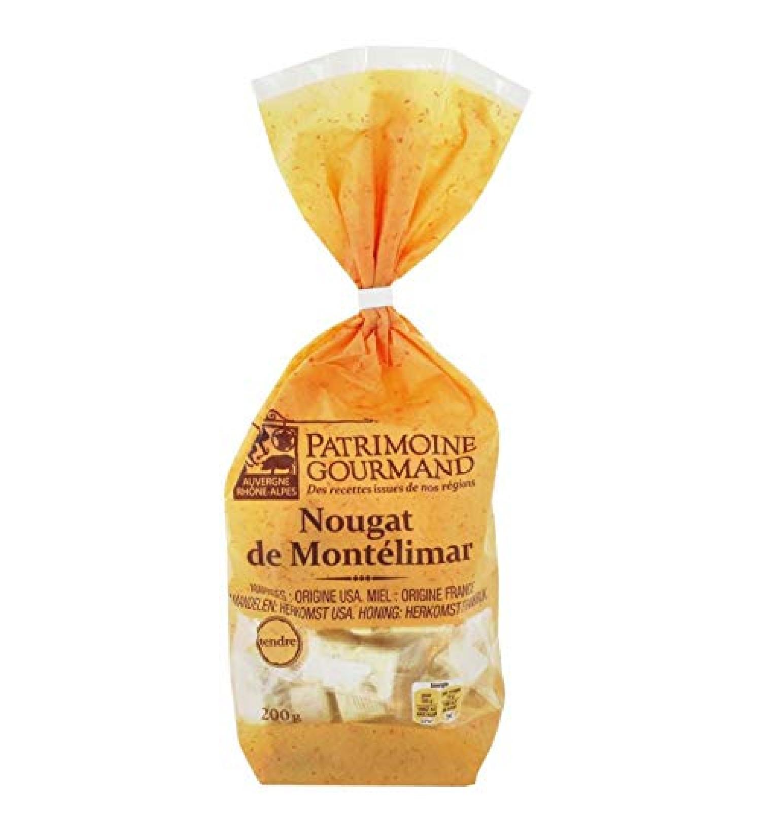 GOURMET HERITAGE - Soft Nougat From Montelimar Bag 200G - (Pack of 3)
