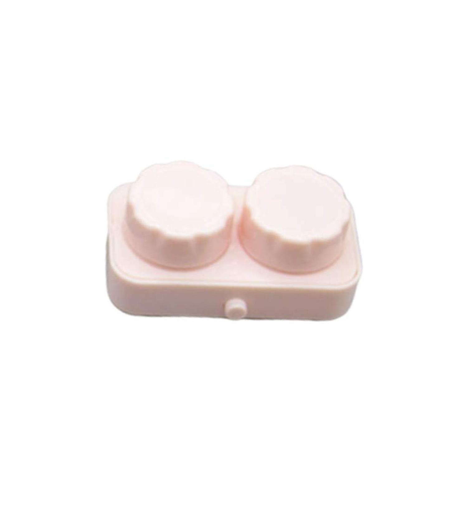 Exceart Contact Lens Organizer - Travel Case & Holder for Lens Care - Pink Eye Contact Container - Buy Online on GoSupps.com