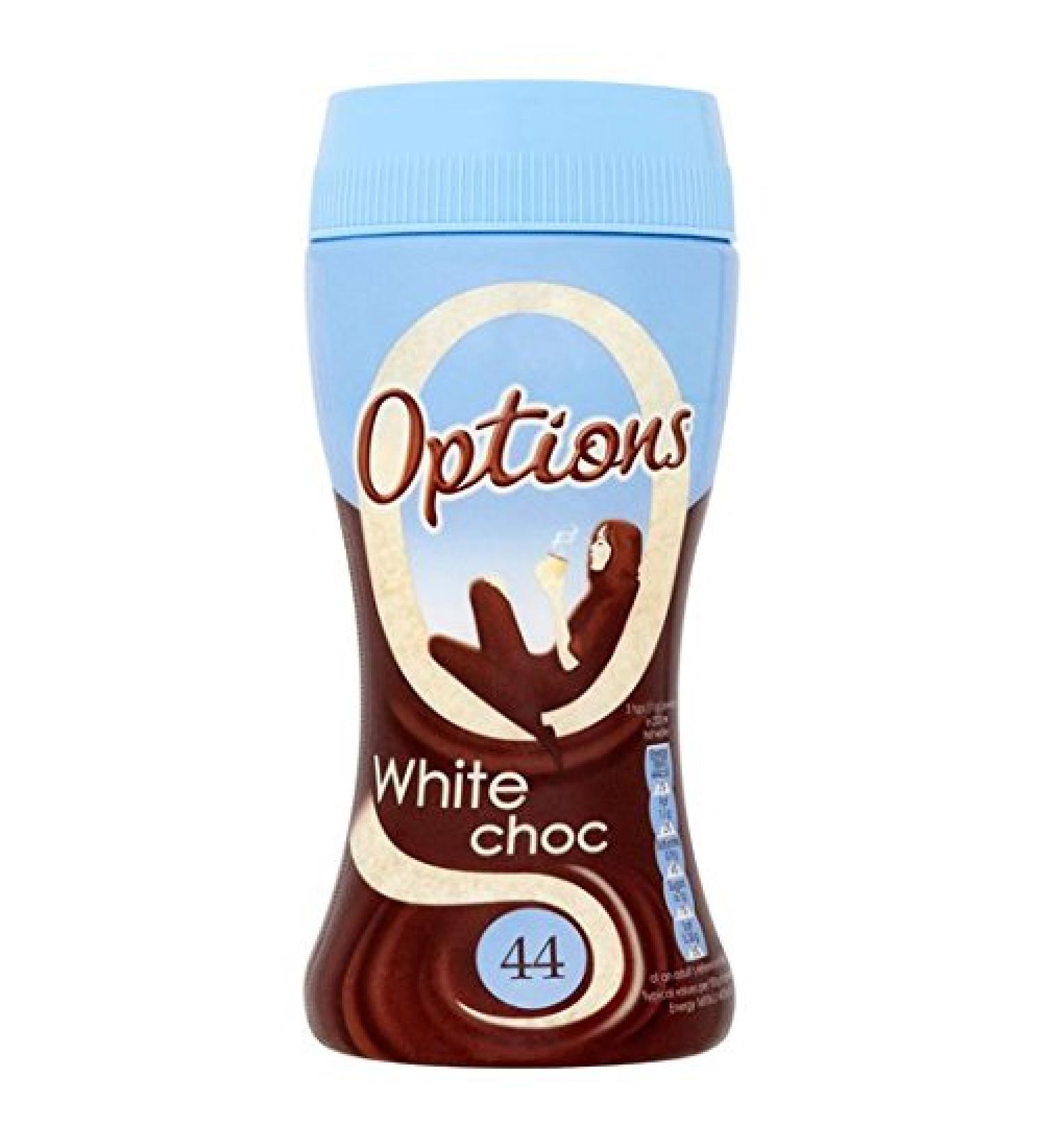 Options Options: White hot chocolate pot 220g