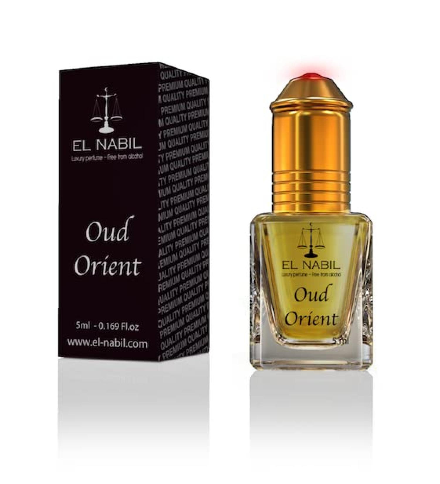 El nabil royal gold arabian perfume oil | perfume oils for women and men | vanilla perfume oil | 0.17 Fl Oz (OUD ORIENT) OUD ORIENT 0.17 Fl Oz (Pack of 1)
