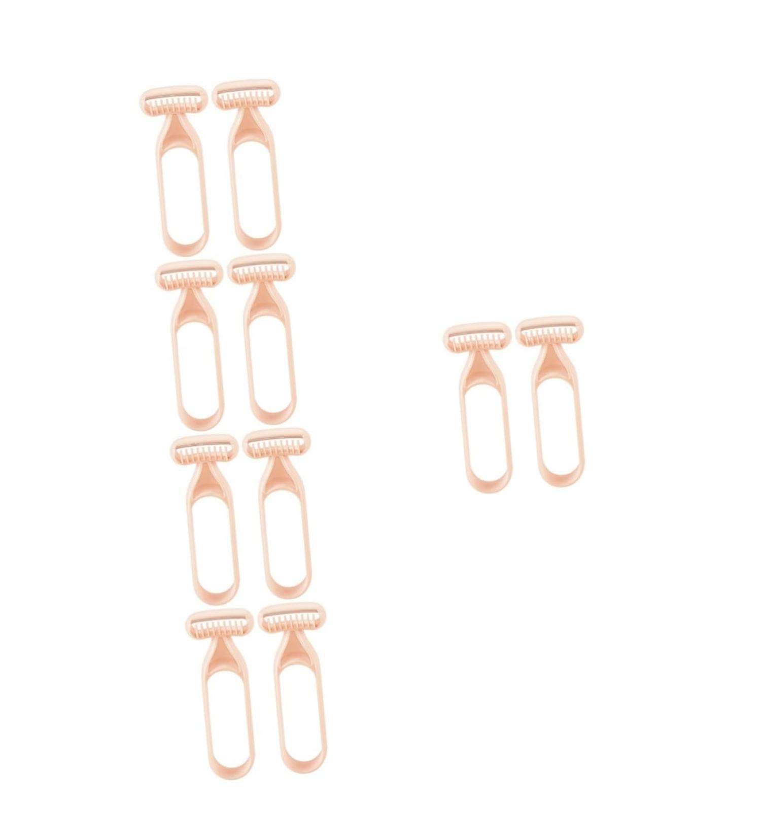 Magiclulu 10-Piece Women's Electric Shaver Set - Armpit Knives Nasal Hair Cutter Face & Eyebrow Razors - Portable Pink Leg Grooming Tools - Buy Online on GoSupps.com