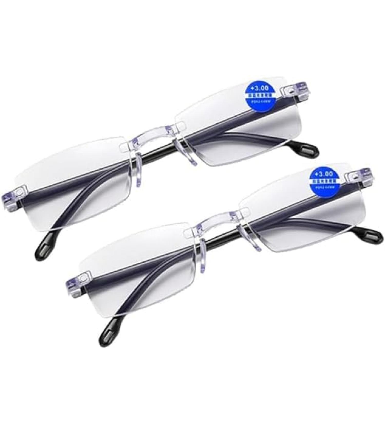 Jesshiny Autozoom Reading Glasses - Clear Focus & Automatic Adjustment for Presbyopia | Car Zoom Glasses for Men & Women (2 Pieces) - Buy Online on GoSupps.com