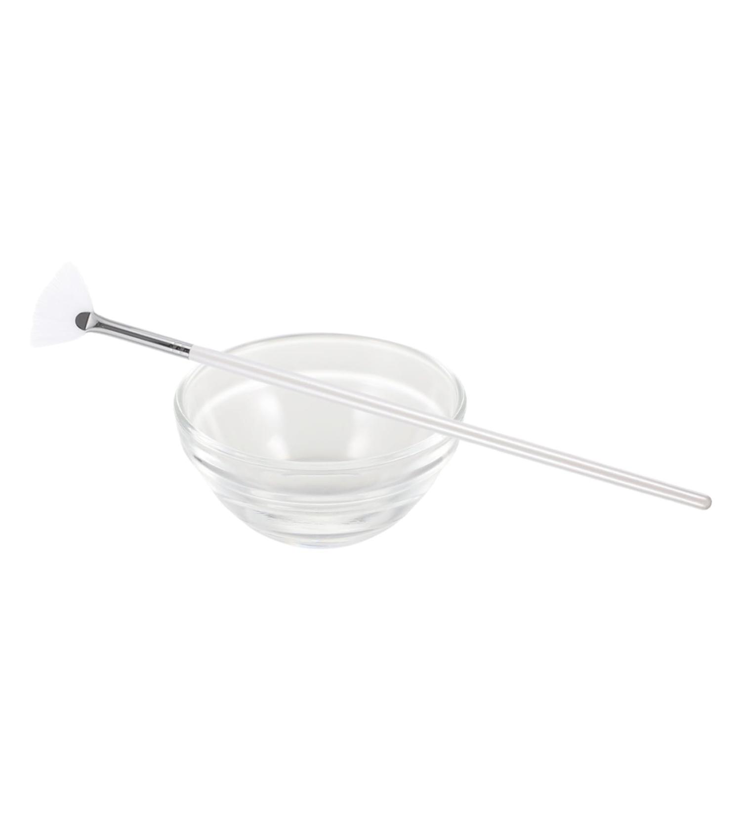 NUSITOU Beauty Facial Mud Mixing Bowl Facemask Skin Care Tools for Spatula Applicator Tools Beauty Kit Makeup Tools Facial Mask Brush Brushes Body Aluminum Suite White Make up - Buy Online on GoSupps.com