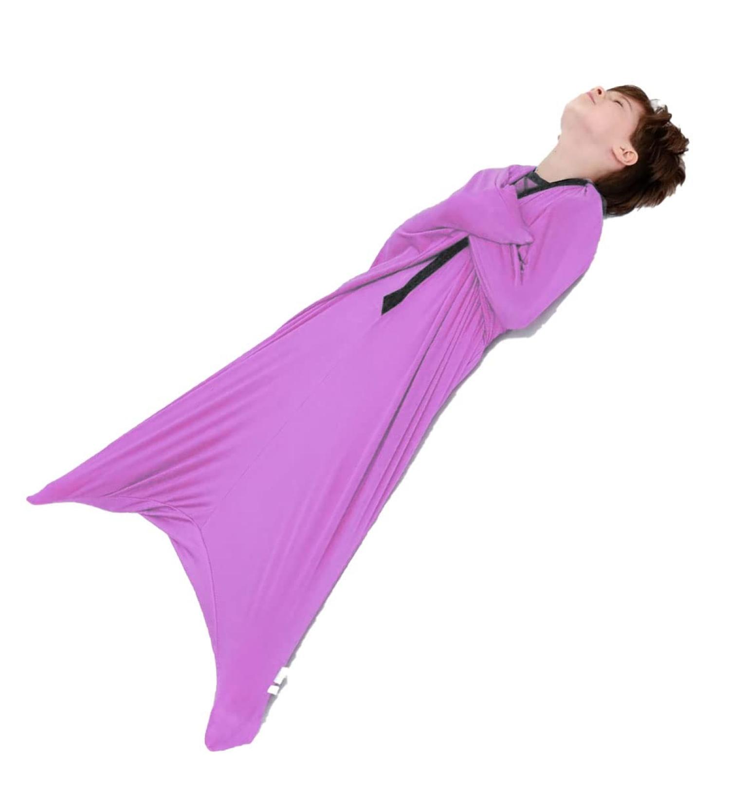 ZYUBOESO Sensory Body Sock for Kids - Pink, Size L/Large | Stretchy Full Body Wrap for Autism & Anxiety Relief - Buy Online on GoSupps.com