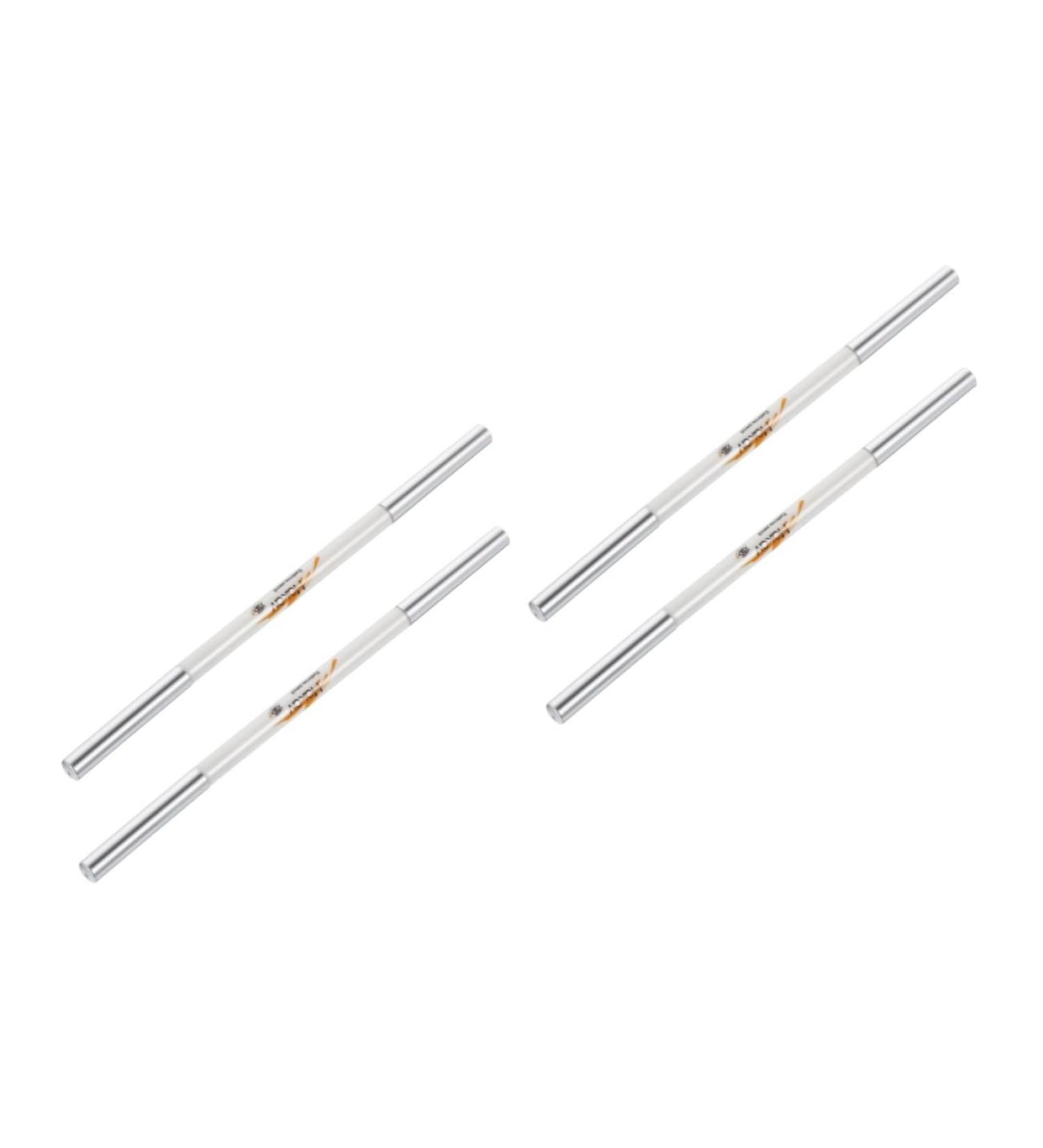 Healvian 4 Pcs Double-headed Waterproof Eyebrow Pencil Brown Eyebrow Pencil Brow Pen Brush Abs (shell) 1 count (Pack of 1) Assorted Colorx2pcs - Buy Online on GoSupps.com