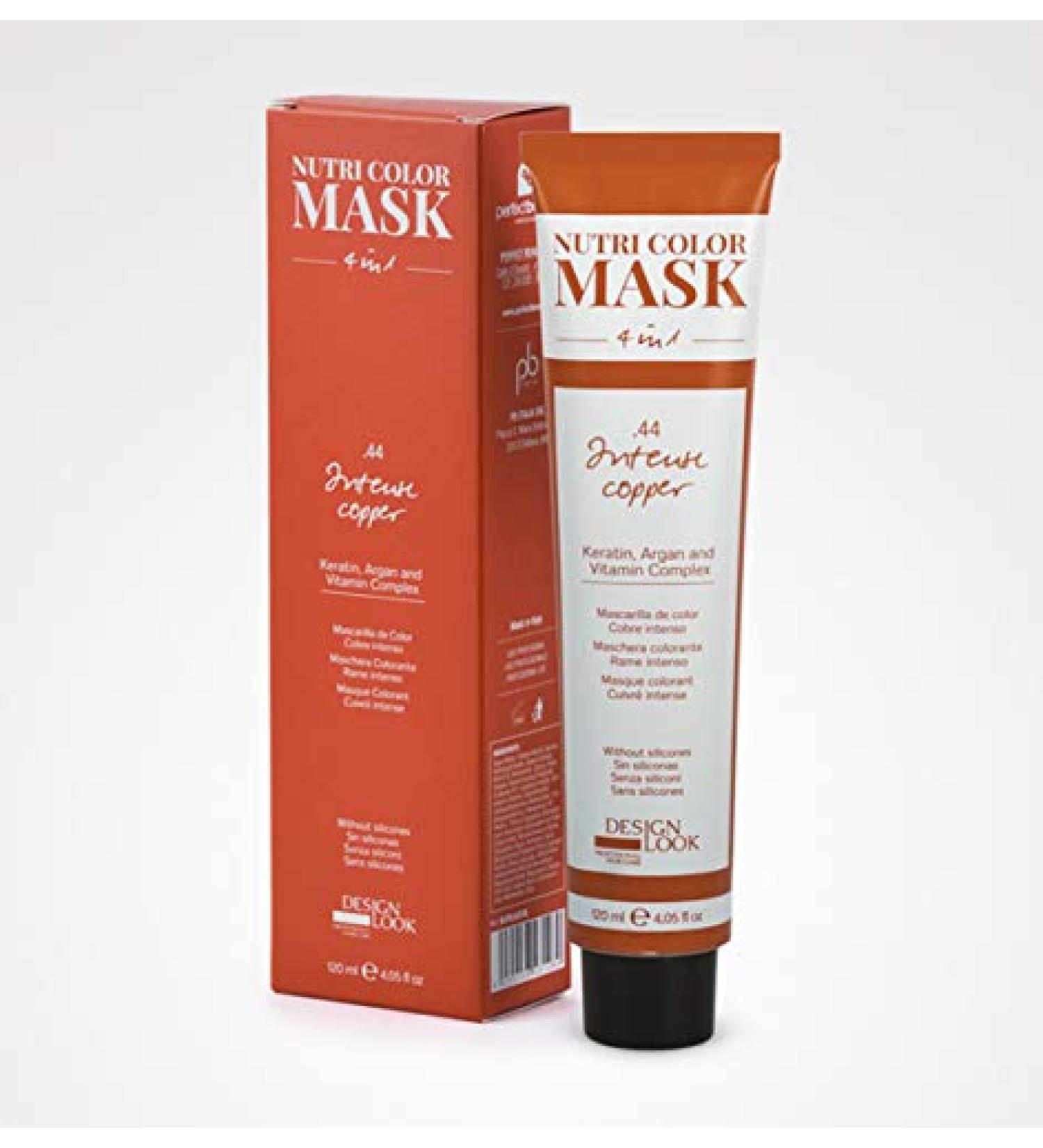 DESIGN LOOK NUTRI Color Mask 4in1 Intense Copper 120 ml unique standard