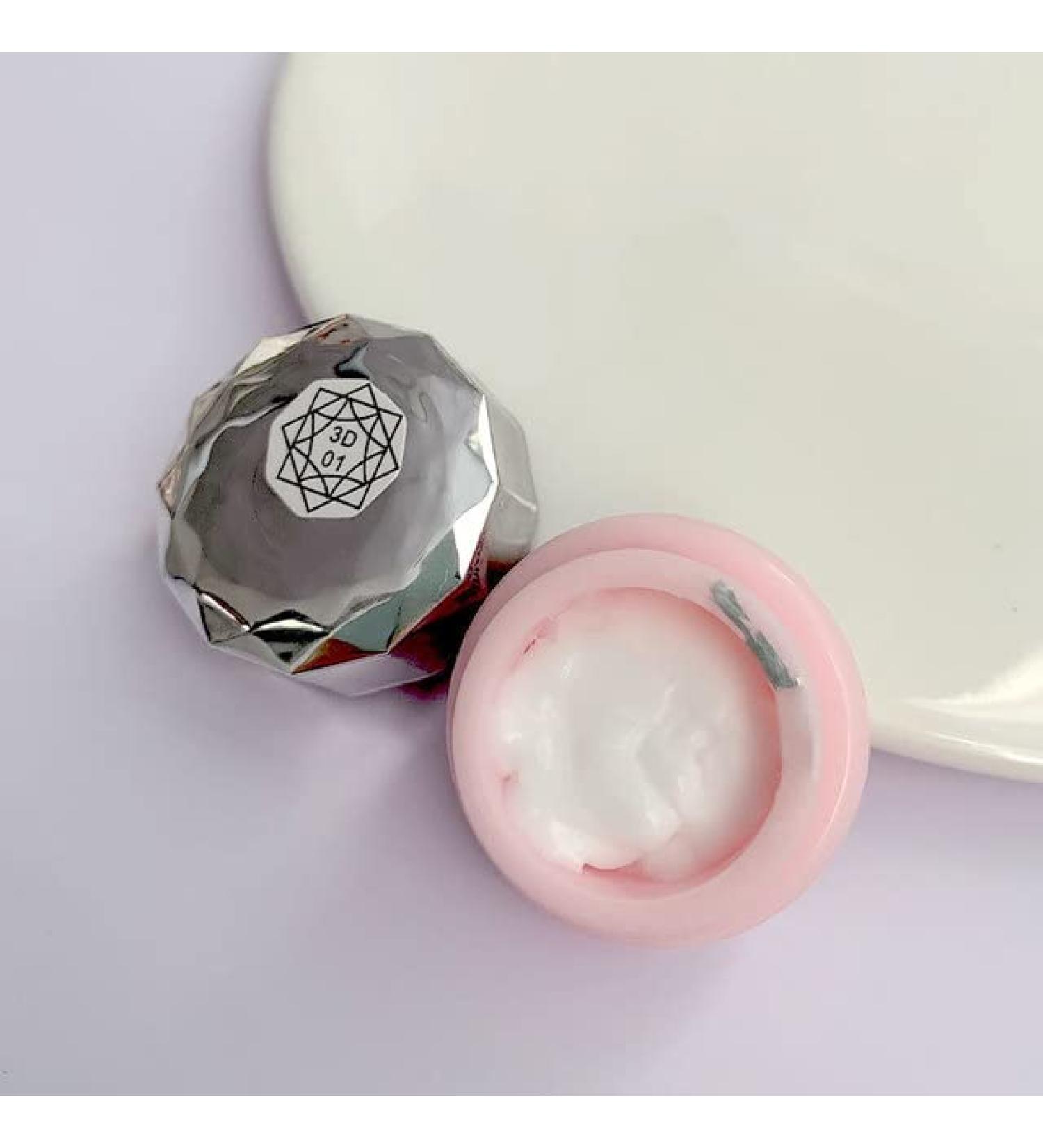 12 Colors Sculpture Nail Gel 5D Carved Sculpture Plasticine Soild UV Gel Embossment Varnish Creative DIY Nail Art Painting Gel - (Color: White) - Buy Online on GoSupps.com