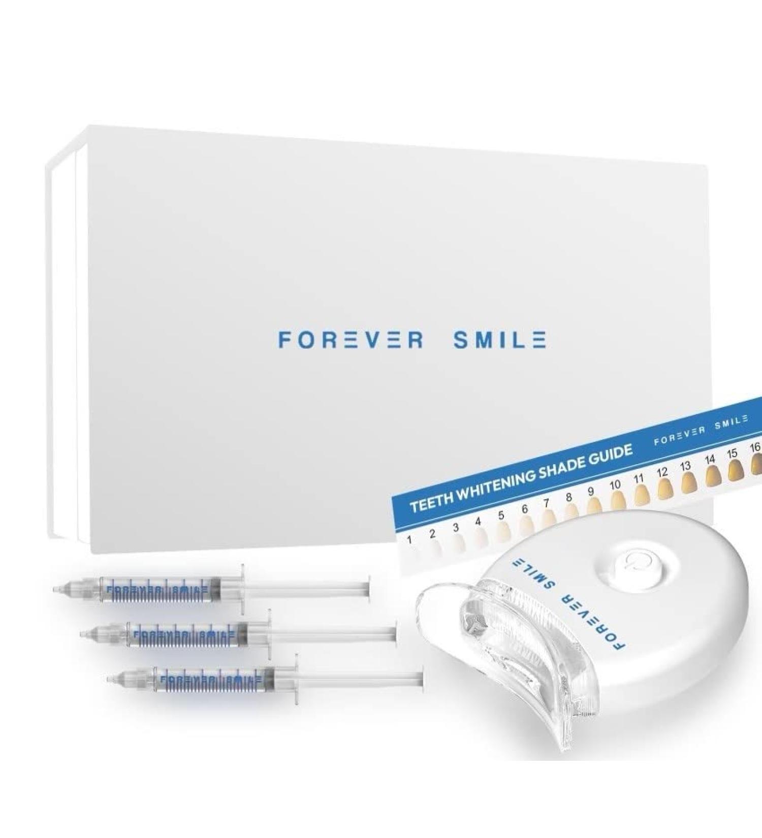 Forever Smile 5X LED Teeth Whitening Kit for Sensitive Teeth - Complete At-Home Whitening Solution - Buy Online on GoSupps.com