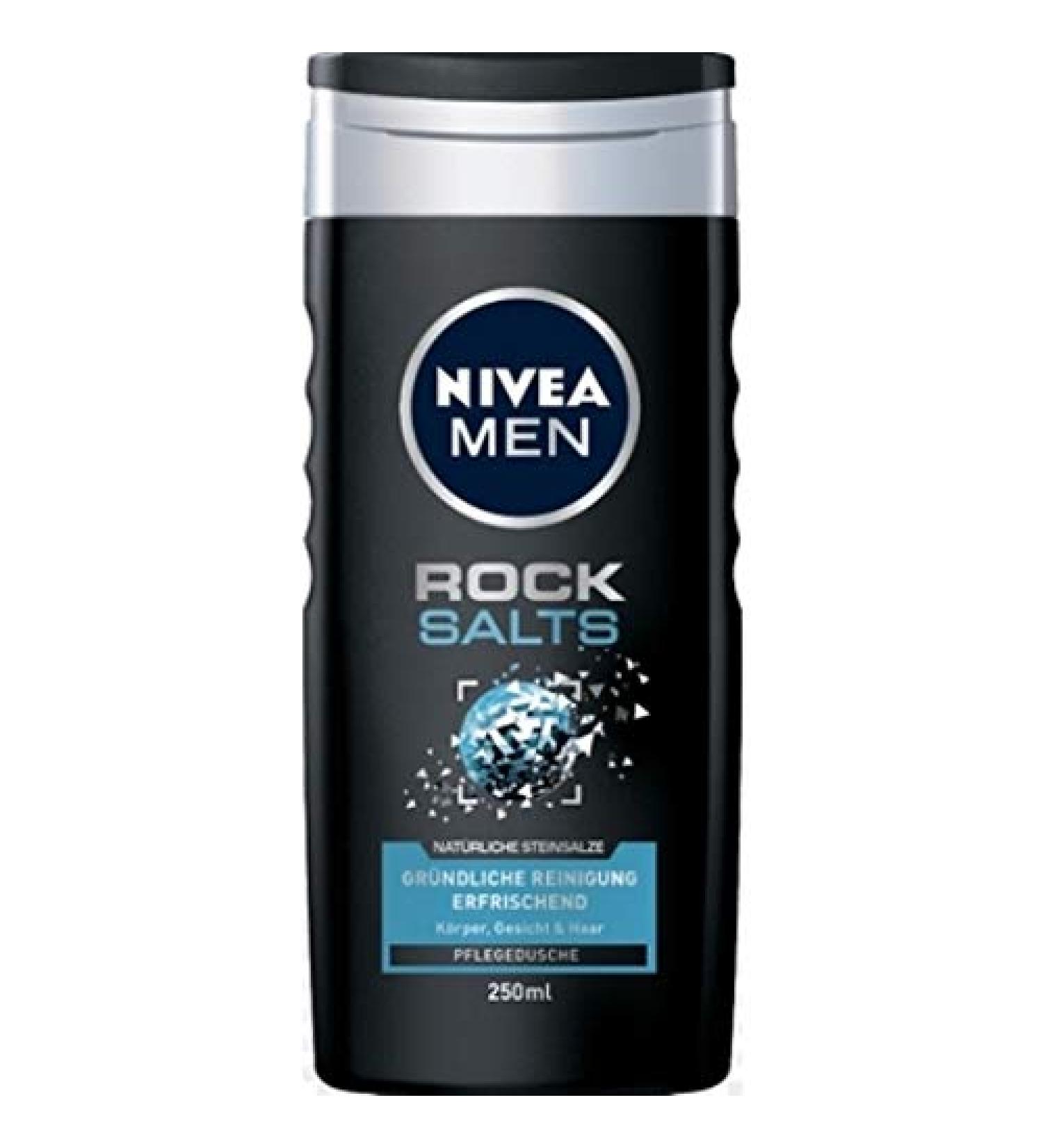 Nivea Rock Salts Shower Gel 3 pieces 250 ml