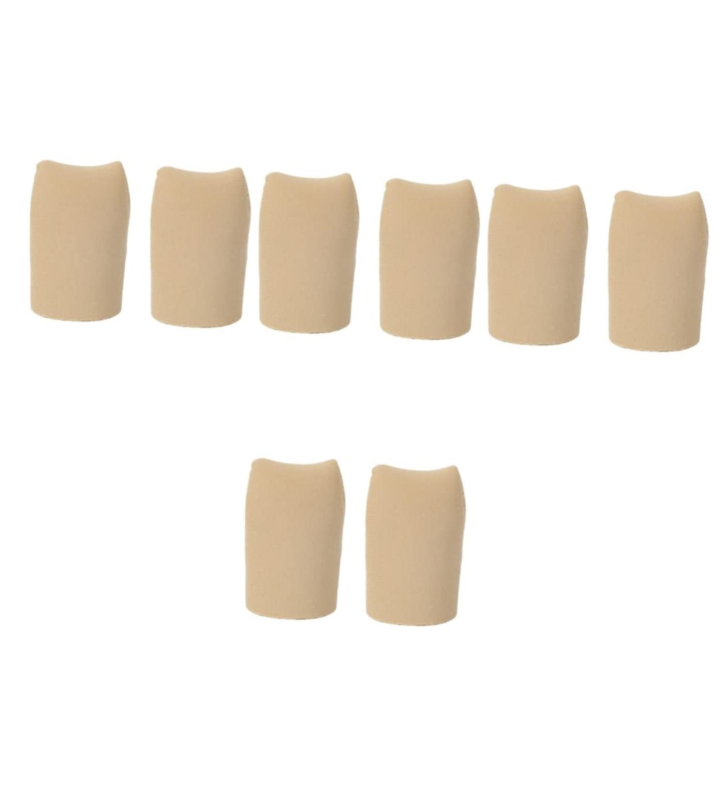 GLEAVI 8 Pcs Toe Protectors Set - Silicone Gel Toe Sleeves for Toe Care - Elastic Toe Tubes and Scuffs - Split Toe Covers Included - Buy Online on GoSupps.com