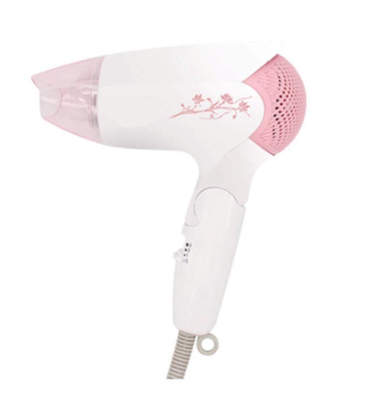 Travel Hair Dryer Mini Hair Dryer Fast Drying of Hair Saving Time Small and Portable Easy to Carry Handle Foldable Hair Dryer1200W - Buy Online on GoSupps.com