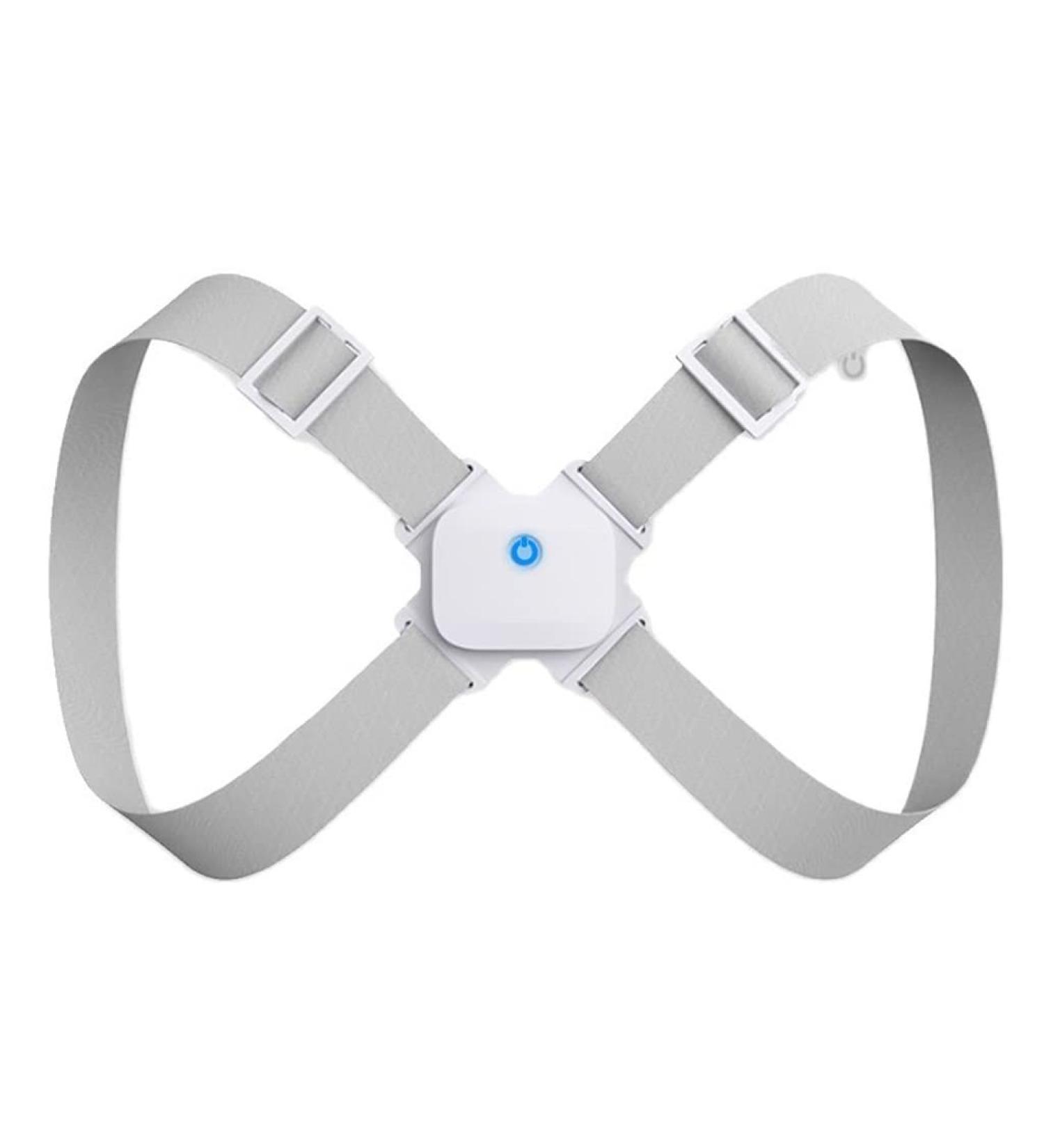 DFHBFG Back Shoulder Brace - Adjustable Posture Corrector Belt for Men & Women | Spine Support in Gray - Buy Online on GoSupps.com