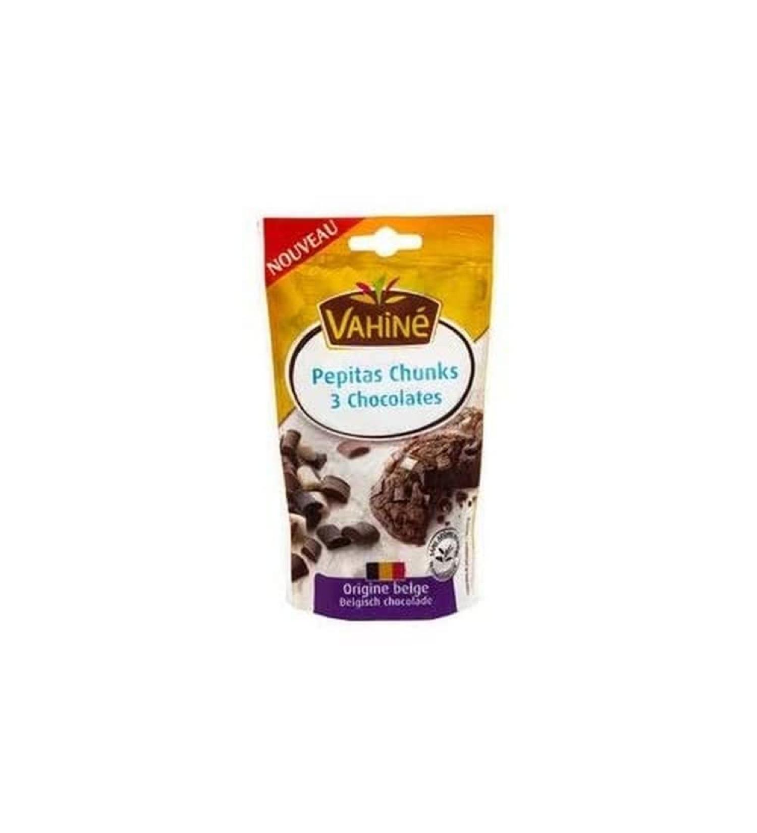 Vahine - 3 pieces of Belgian chocolate - Ideal for pastries - 100 g- 3 pieces of Belgian chocolate - Ideal for pastries - 100 g - Buy Online on GoSupps.com