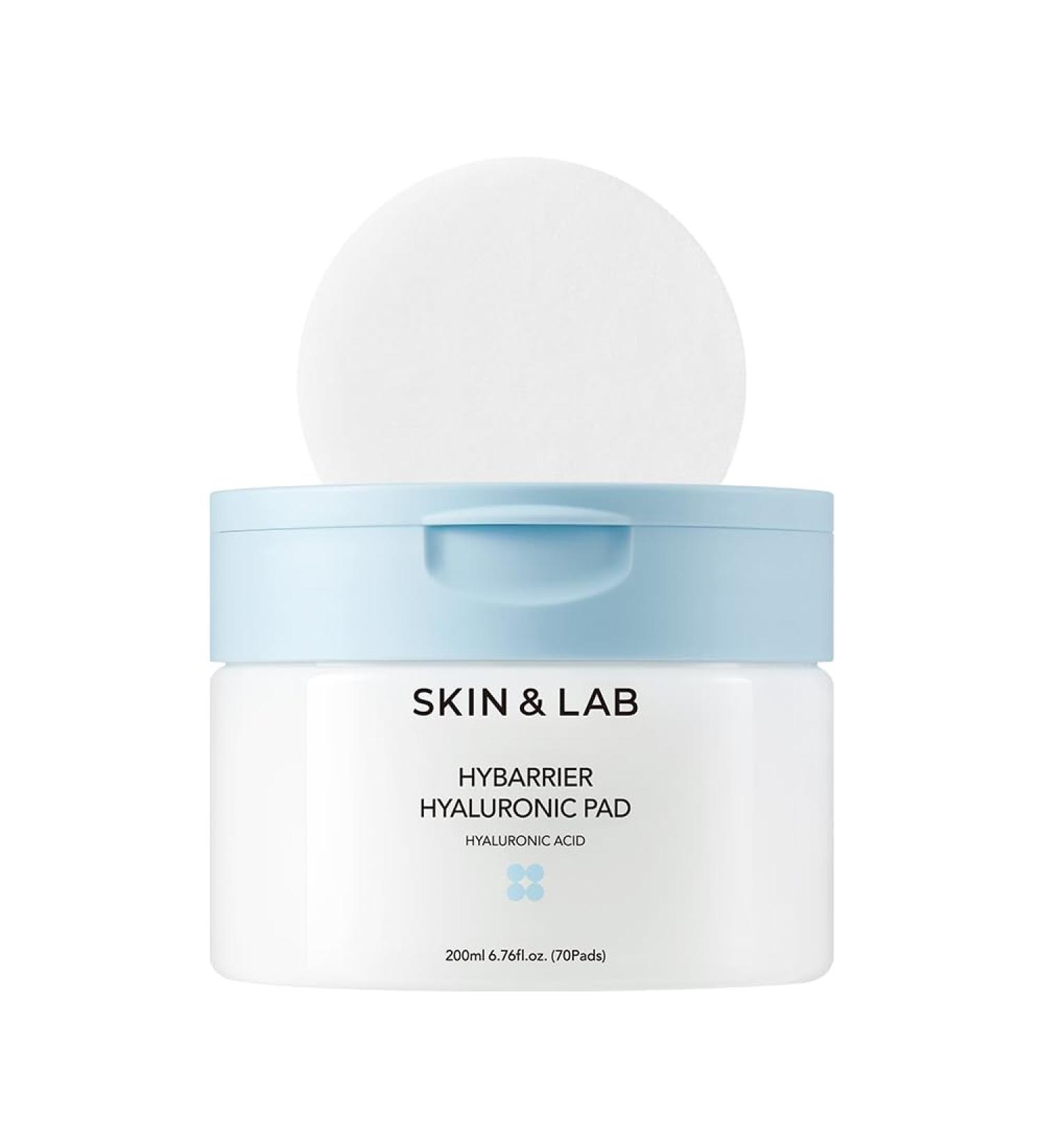  SKIN&LAB Hybarrier Hyaluronic Pad Deep Hydration & Cooling Stretchable Pads for Dryness & Inner Skin Tightness 70 Pads - Buy Online on GoSupps.com