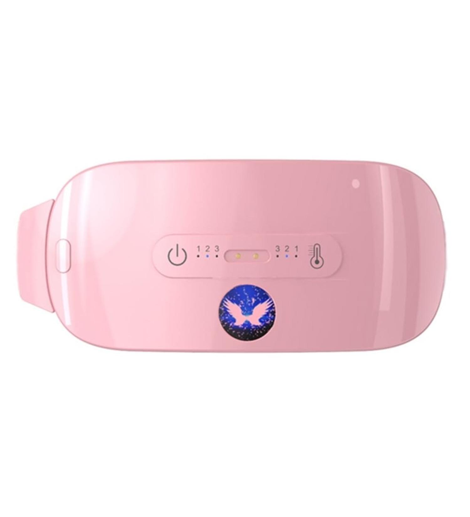 Buy AORWH Smart Heating Pillow | Pink Menstrual Belt for Waist Pain Relief & Vibrating Massage - Durable & Easy to Use - Buy Online on GoSupps.com
