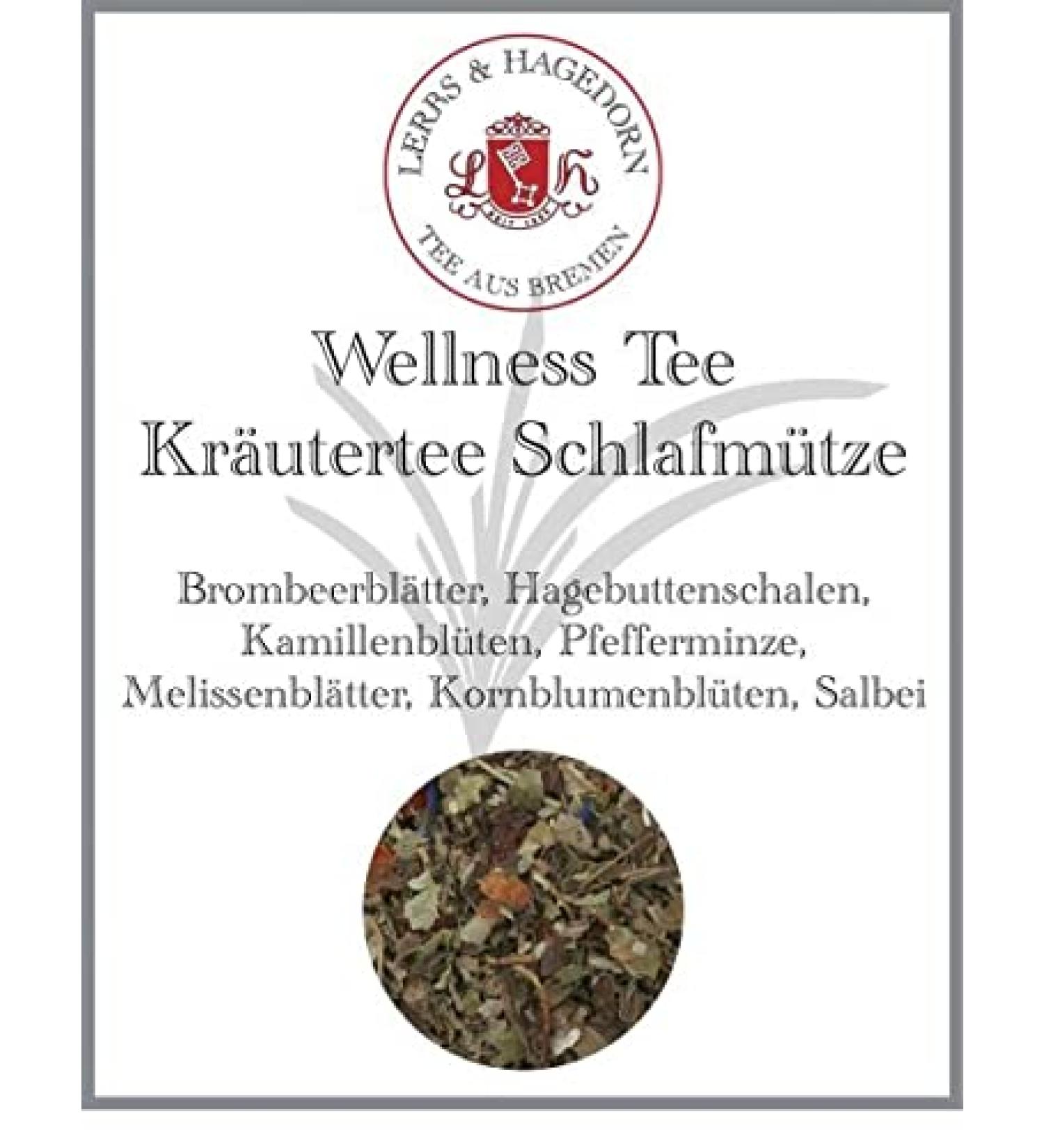  Lerbs & Hagedorn Wellness Tee Herb Tea 250g - Buy Online on GoSupps.com