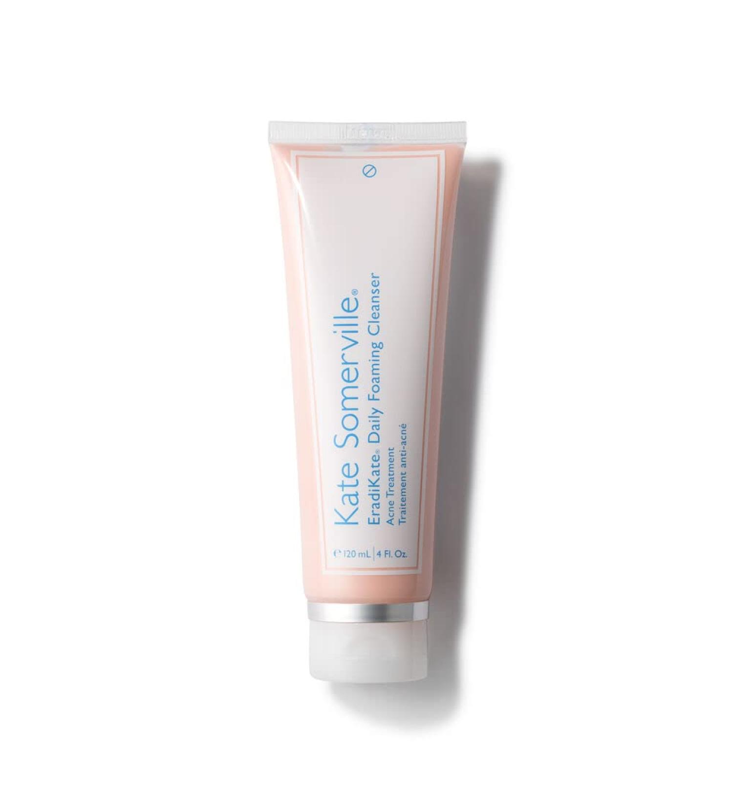 Kate Somerville EradiKate Daily Foaming Cleanser - Clinically Formulated Acne Treatment for Balanced Skin and Clean Pores 4 Fl Oz - Buy Online on GoSupps.com