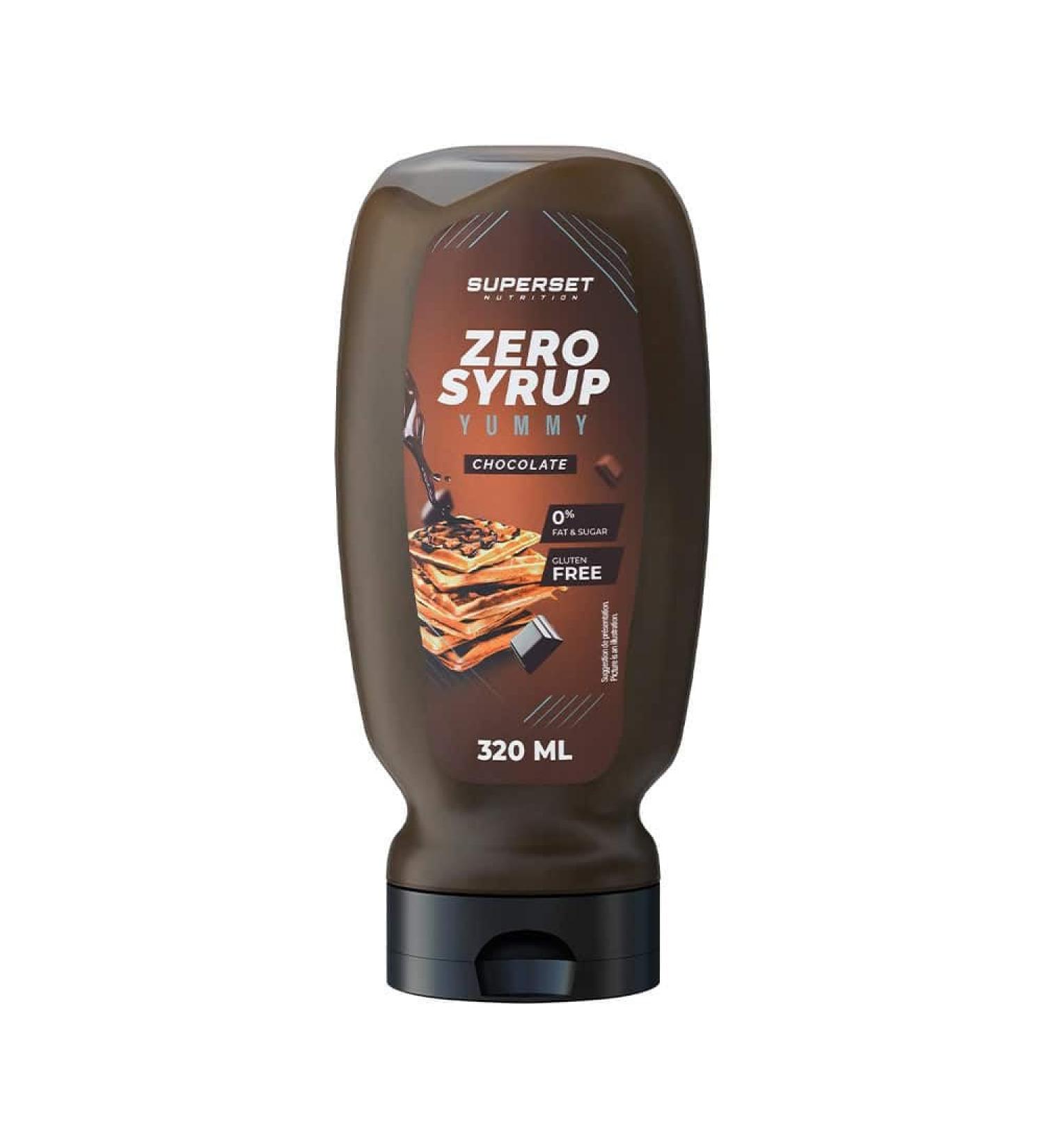 Superset Nutrition | Yummy Zero Syrup (320 ml) | Zero Syrups | Ultra Gourmet Zero Calorie Syrups - Buy Online on GoSupps.com