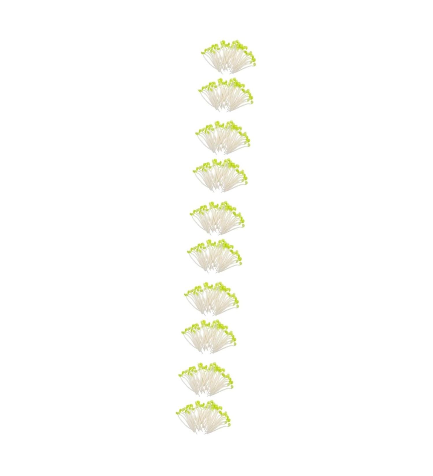 Alipis 250 Pcs Fake Vegetables Small Bean Sprouts Decorations Plastic Elastic Toy Light Greenx5pcs 9x1cmx5pcs - Buy Online on GoSupps.com