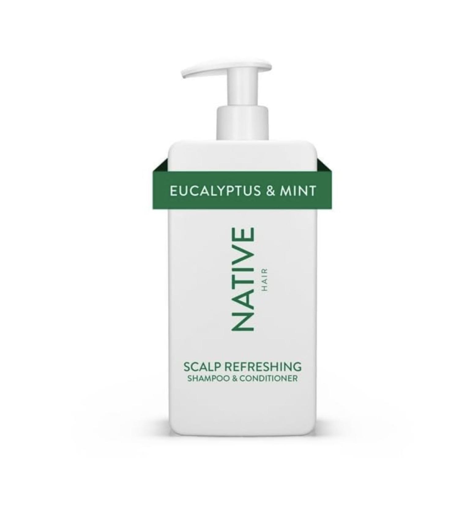 Native Eucalyptus & Mint 2 in 1 Shampoo & Conditioner 16.5 oz