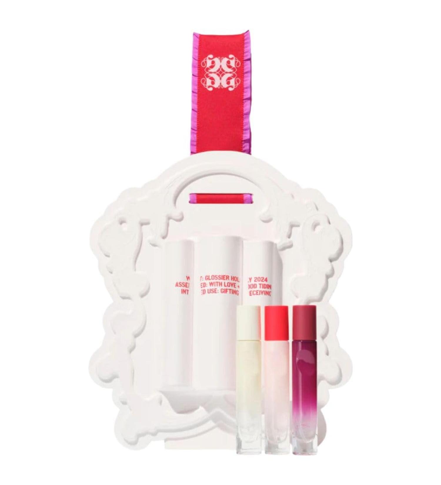 Glossier You Discovery Travel Perfume Spray Gift Set - Limited Edition Trio: Warm Clean Serene Woody Dreamy Gourmand Scents - You Doux R ve.