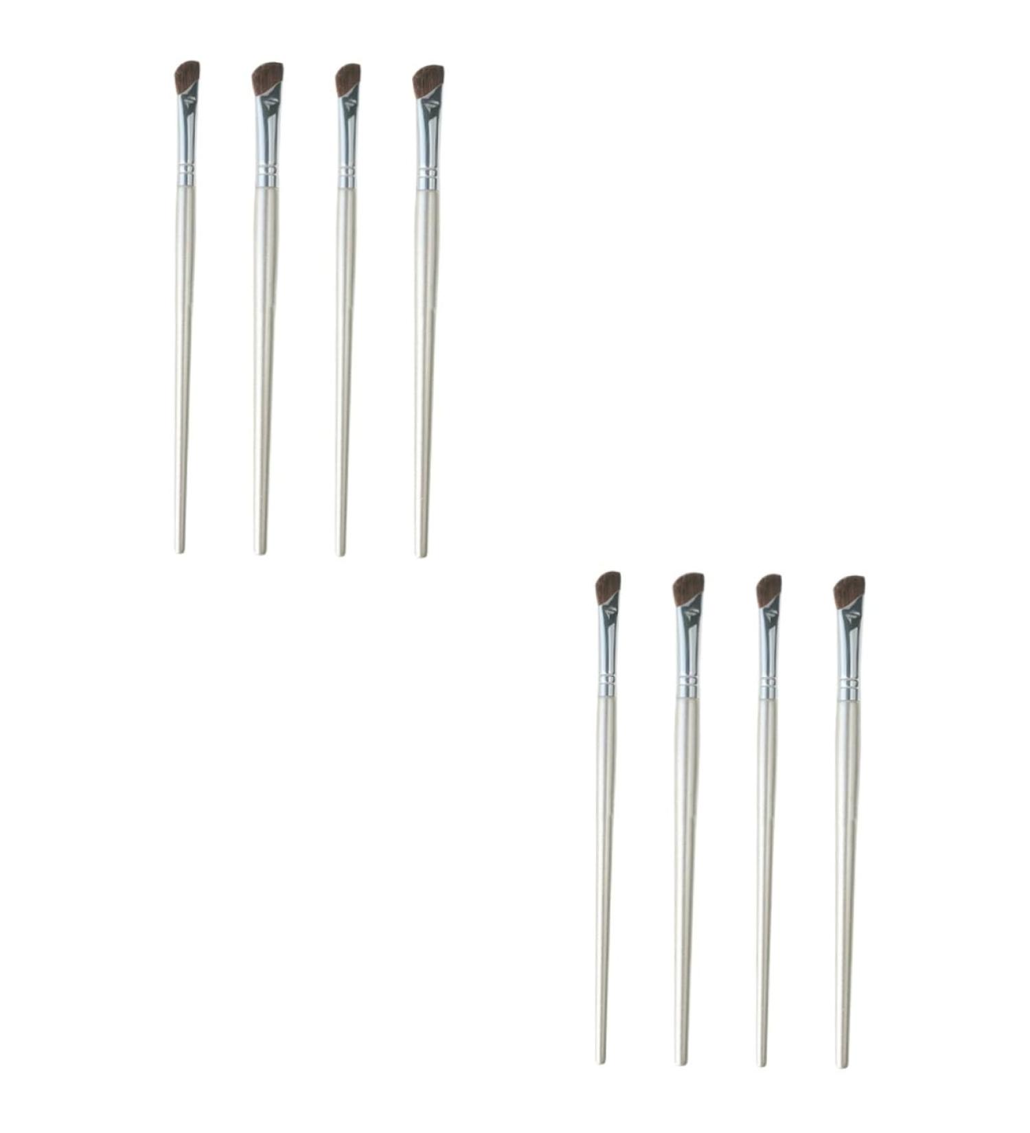 Baluue 8 Pcs Nose Shadow Brush Makeup Tools Makeup Accessory Angled Brush Eye Shadow Brush Artificial Fiber - Buy Online on GoSupps.com