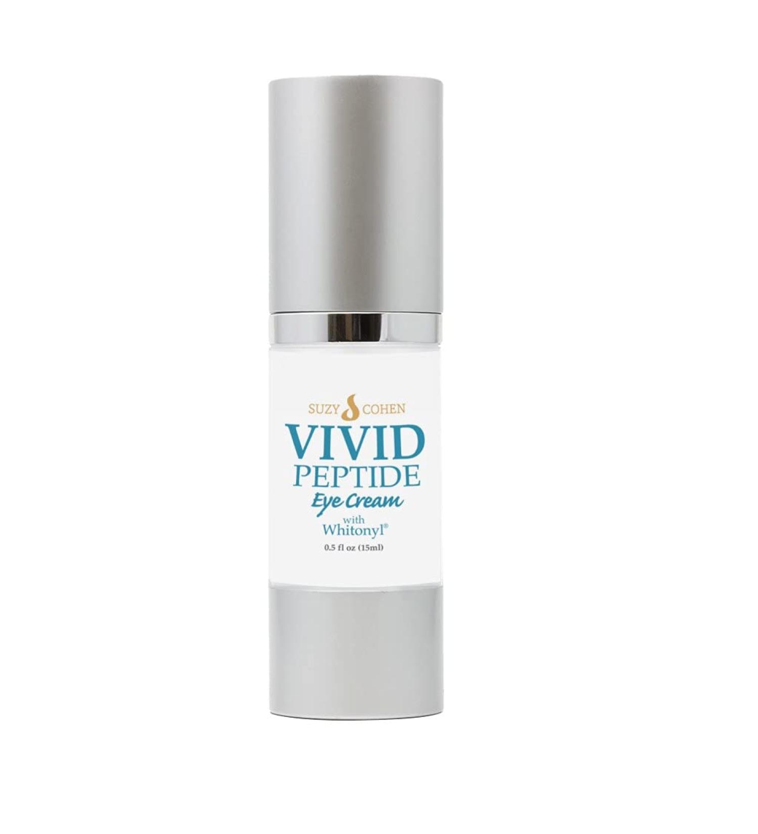VIVID Peptide Eye Cream with Whitonyl - Dark Circle, Puffiness & Fine Lines Treatment - Buy Online on GoSupps.com