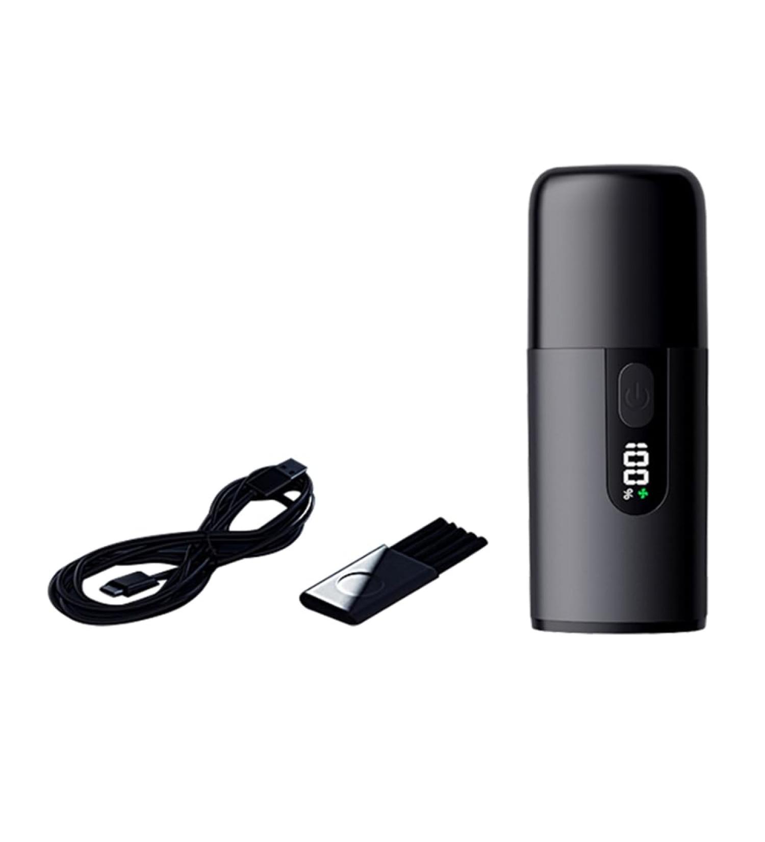 Cenei Electric Nose Hair Trimmer for Both Men and Women with LCD Display Dual Edge Blade USB Rechargeable Trimmer Nose Clippers - Buy Online on GoSupps.com