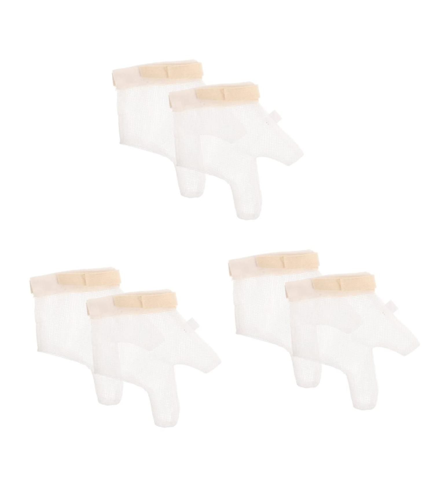 Healifty Infant Mittens - 3 Pairs Anti-Scratch Guards for Babies - Soft Mesh Toddler Gloves - Buy Online on GoSupps.com