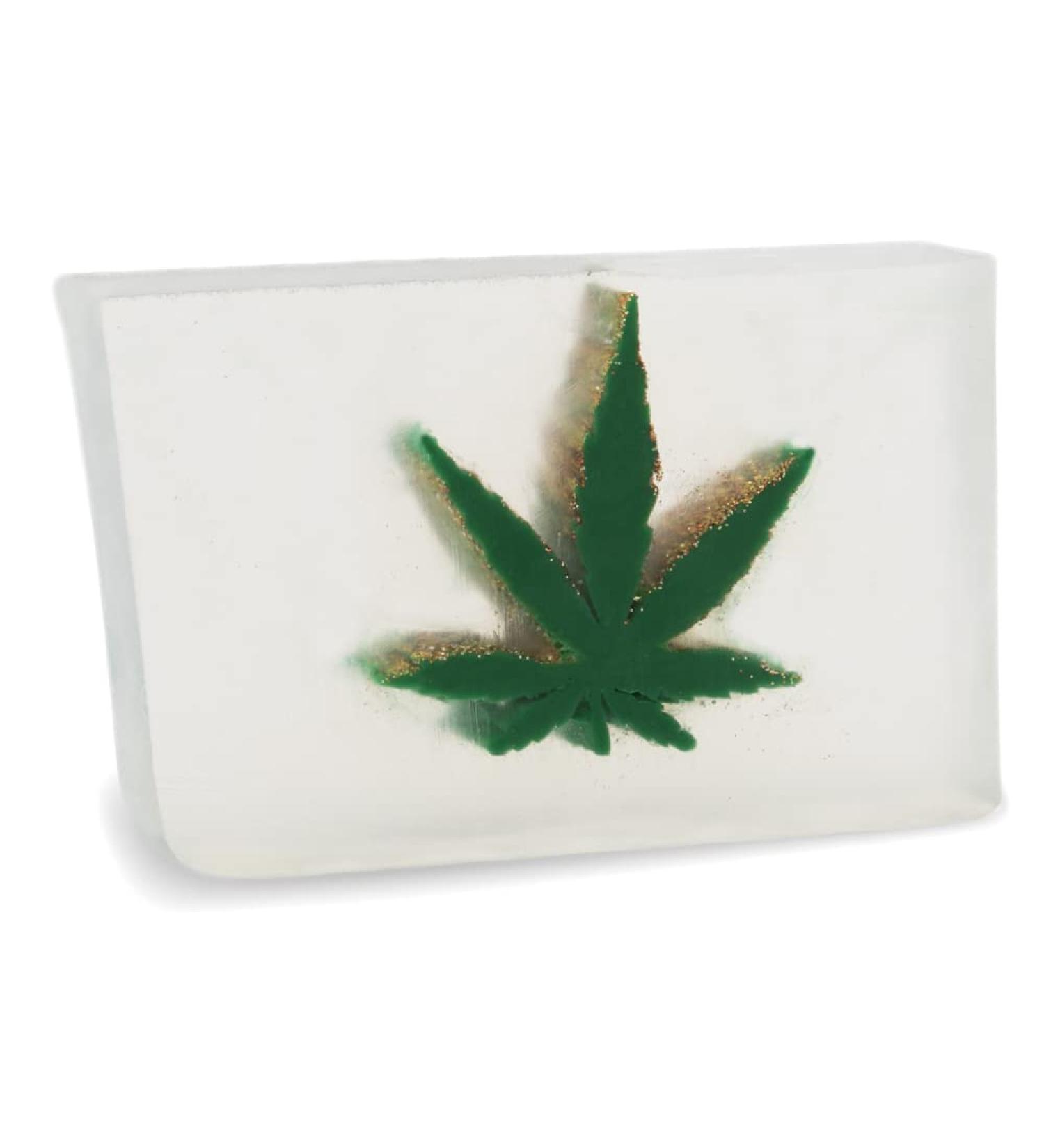 Primal Elements Pot Leaf Soap Loaf - 5.5 lbs | Luxury Organic Soap | International Shipping Available - Buy Online on GoSupps.com