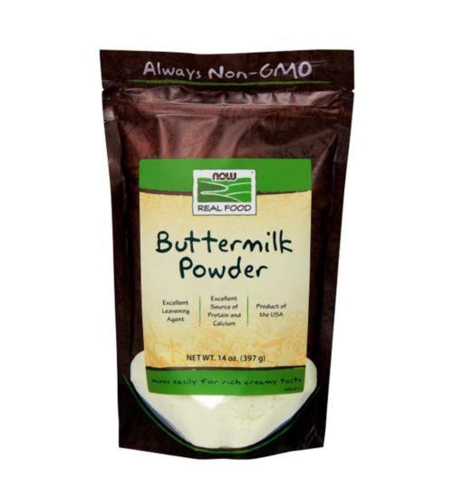 Buttermilk Powder 14 oz by Now Foods (Pack of 2)