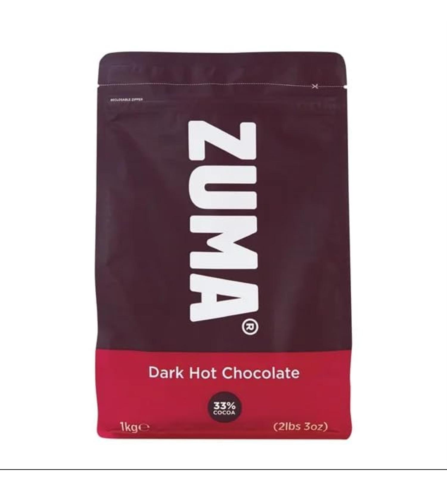 DARK Hot Chocolate Pouches (8 x 1Kg) Dark 8 x 1Kg