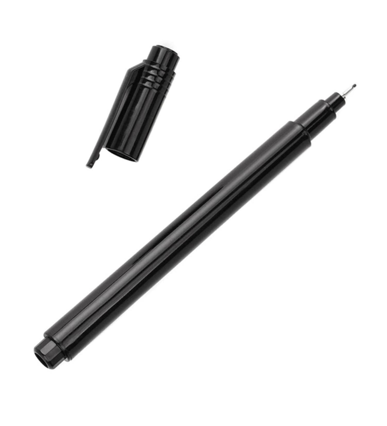 Nail Pen Gel Nail Tool Drawing Painting Liner Pens Extension Gel Pen Nail Drawing Pen Gel Nail Polish Nail Tools Nail Line Drawing Pen Tool Abs Practice Hands Decorative 14X1X1CM Black - Buy Online on GoSupps.com