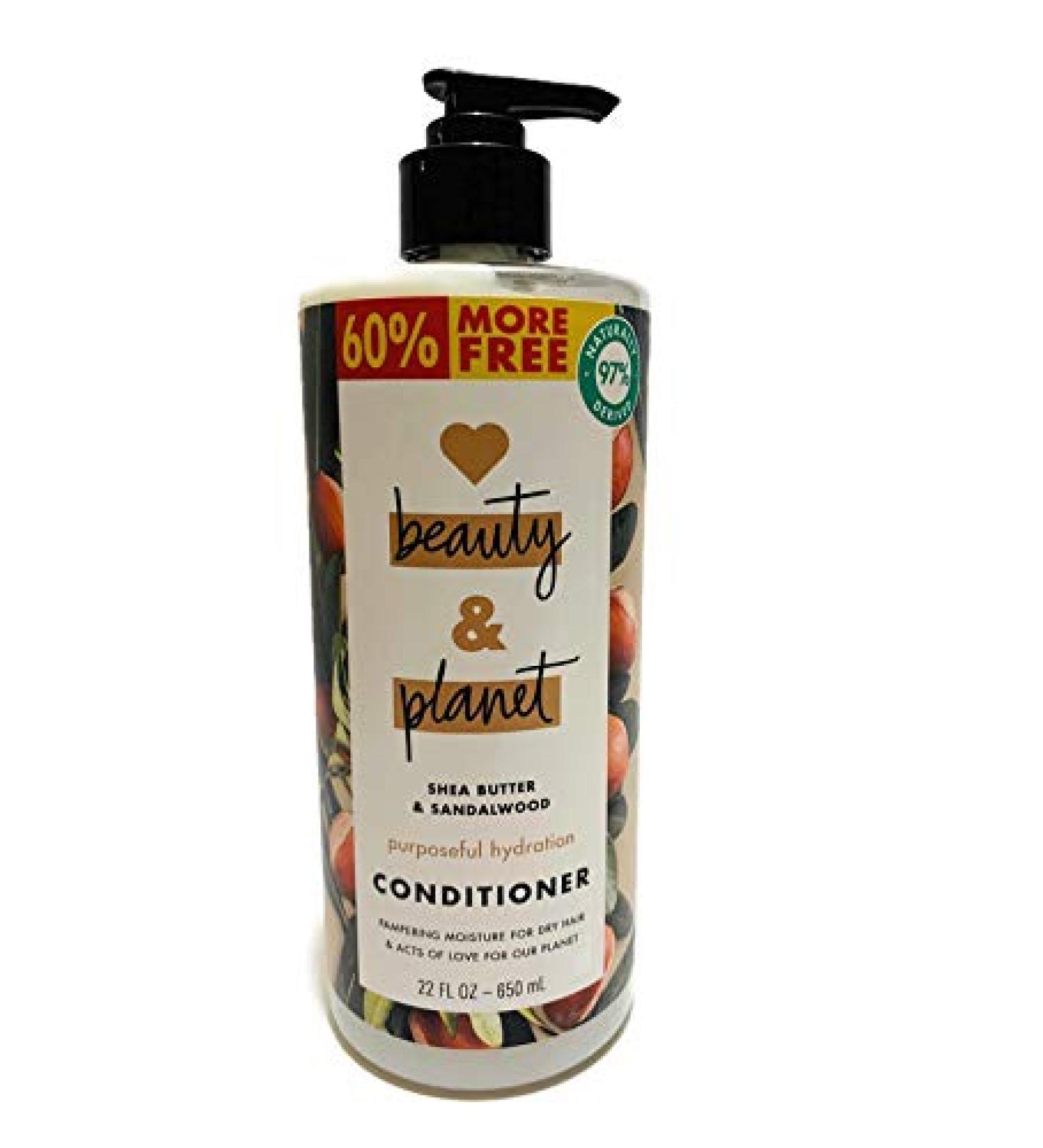 Love Beauty and Planet Shea Butter & Sandalwood Purposeful Hydration Conditioner  22 oz