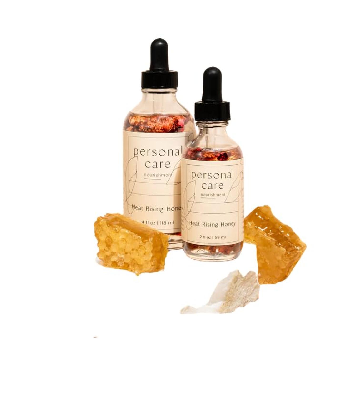 Honey Flavored Feminine Body Oil Edible-Safe Plant-Based Formula for Skin Hydration Glow & Daily Nourishment (2 FL. OZ.) 2 Fl Oz (Pack of 1)