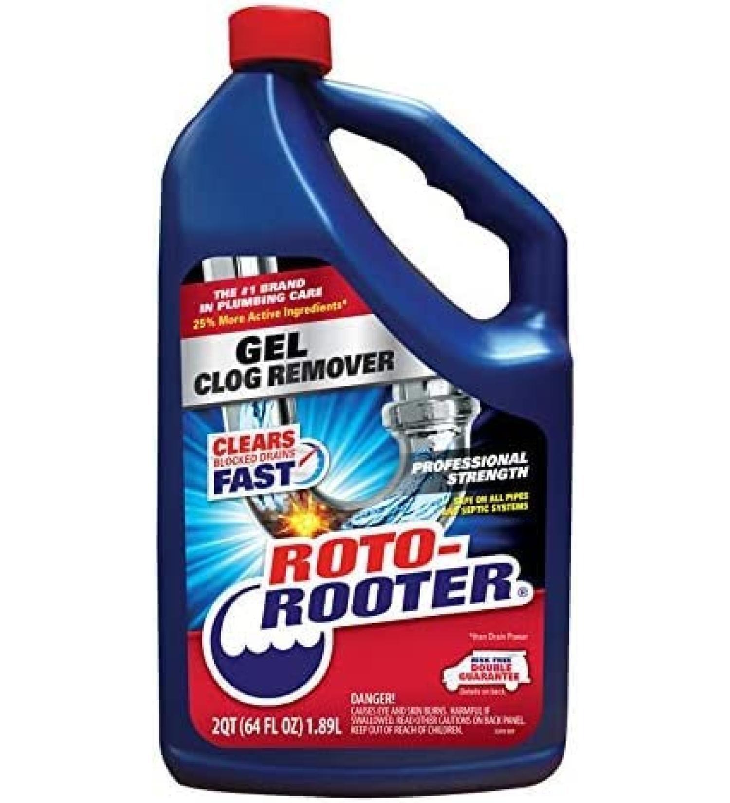 Rust-Oleum Roto Rooter Gel Clog Remover 64 oz.